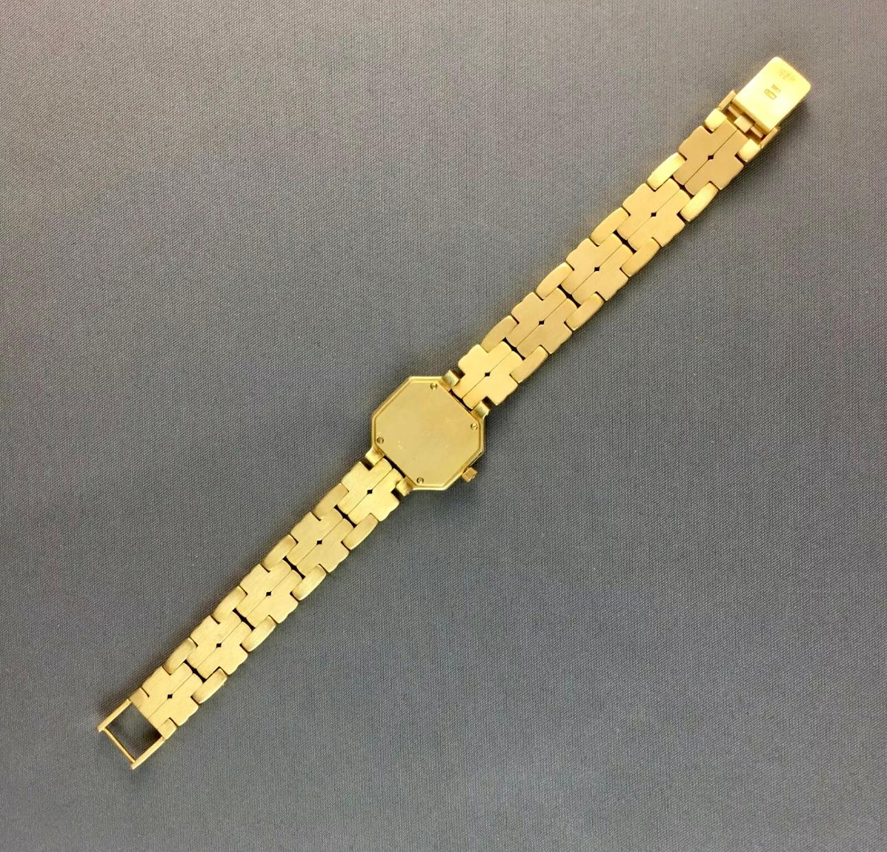 Women's Concord 18k Gold & Diamond Ladies Watch Ref. #51.25.160, Mother of Pearl Dial For Sale