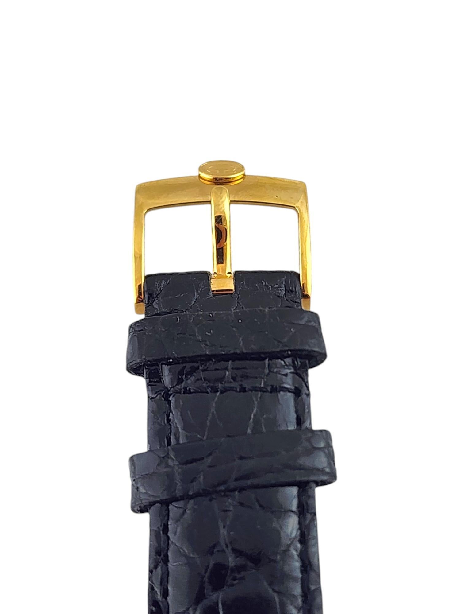 Concord 18K Yellow Gold Men's Watch Crocodile Band 50.G1.1890 #18472 8