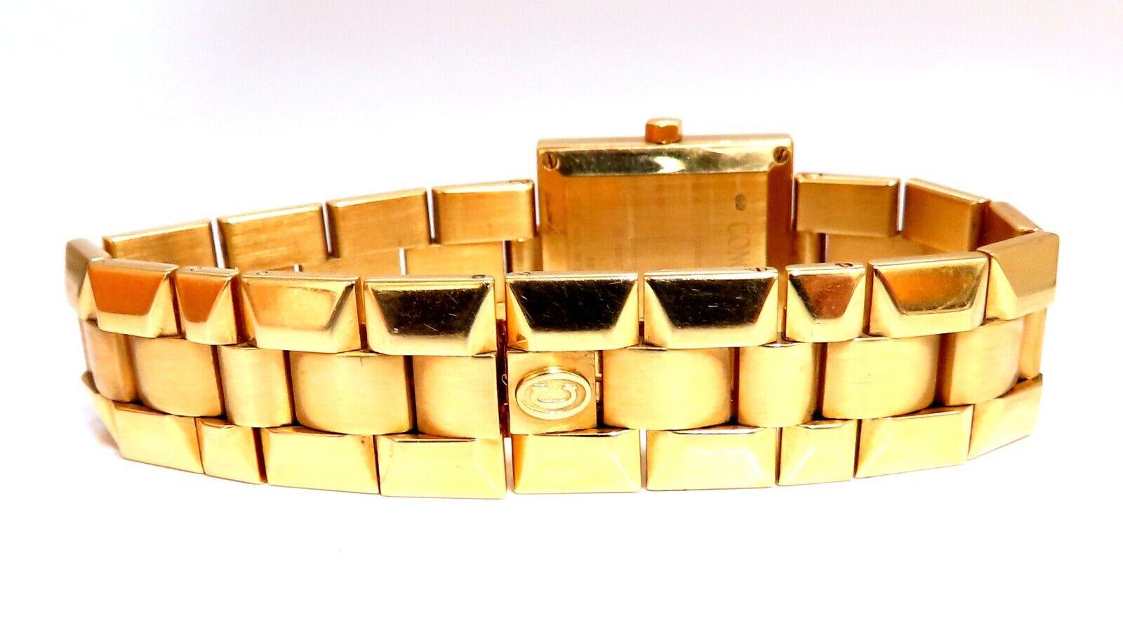 Concord 18kt Gold Uhr La Scala Diamanten im Zustand „Neu“ in New York, NY