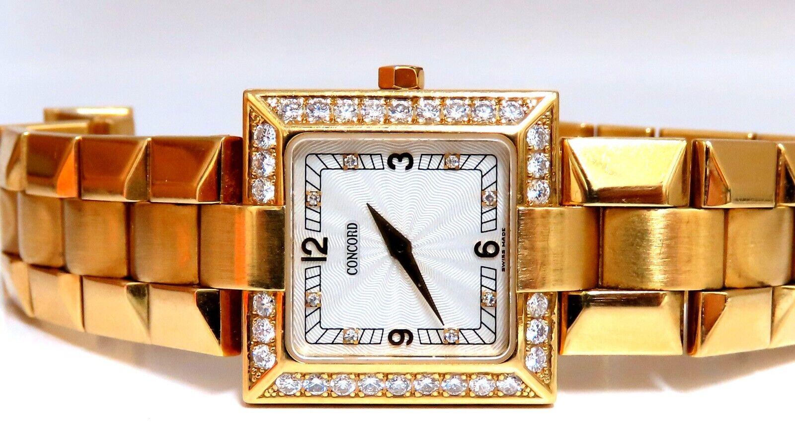 Concord 18kt Gold Uhr La Scala Diamanten 2
