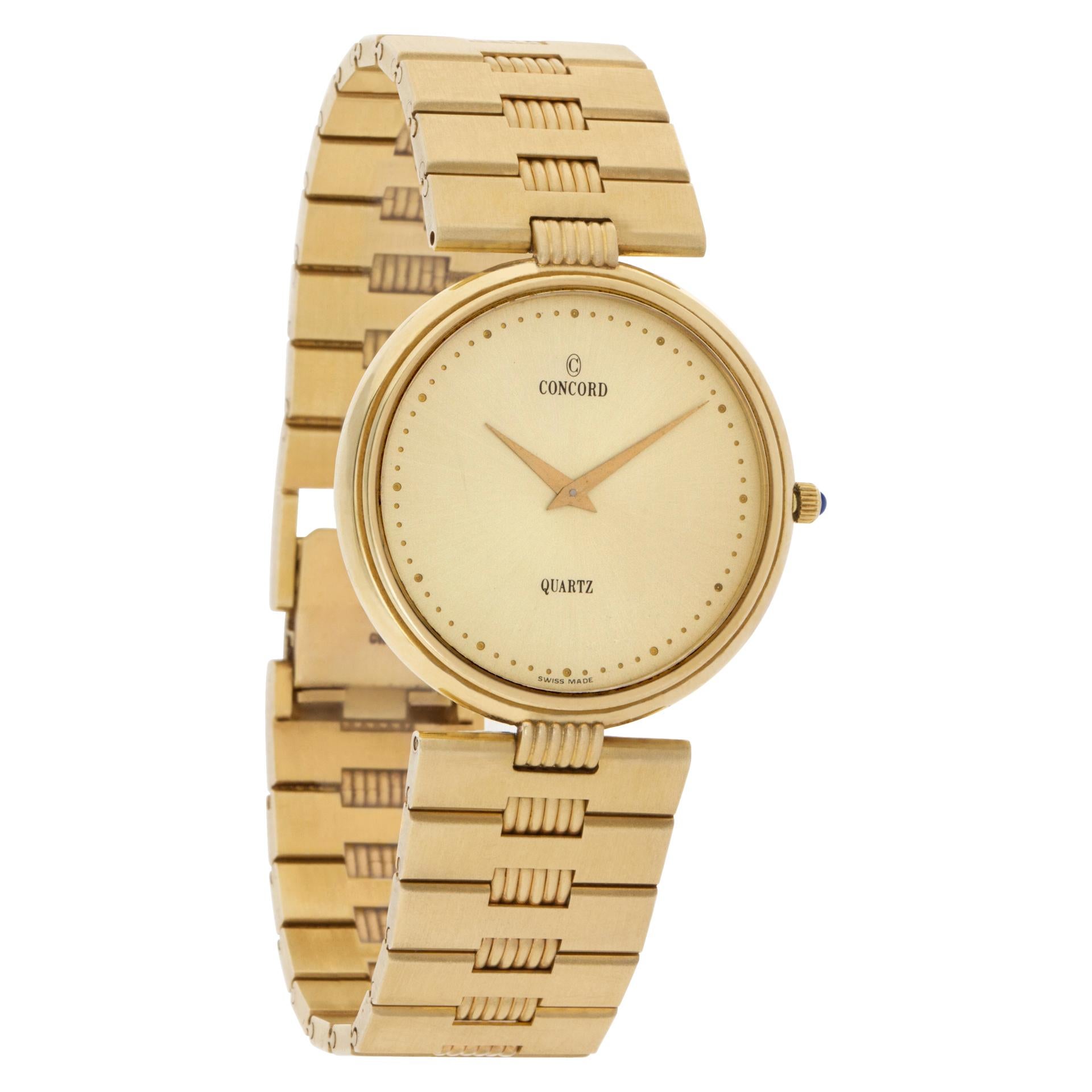 concord gold watch vintage