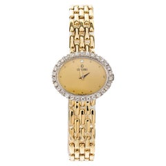 Concord .55 Carat Yellow Gold Ladies Wristwatch