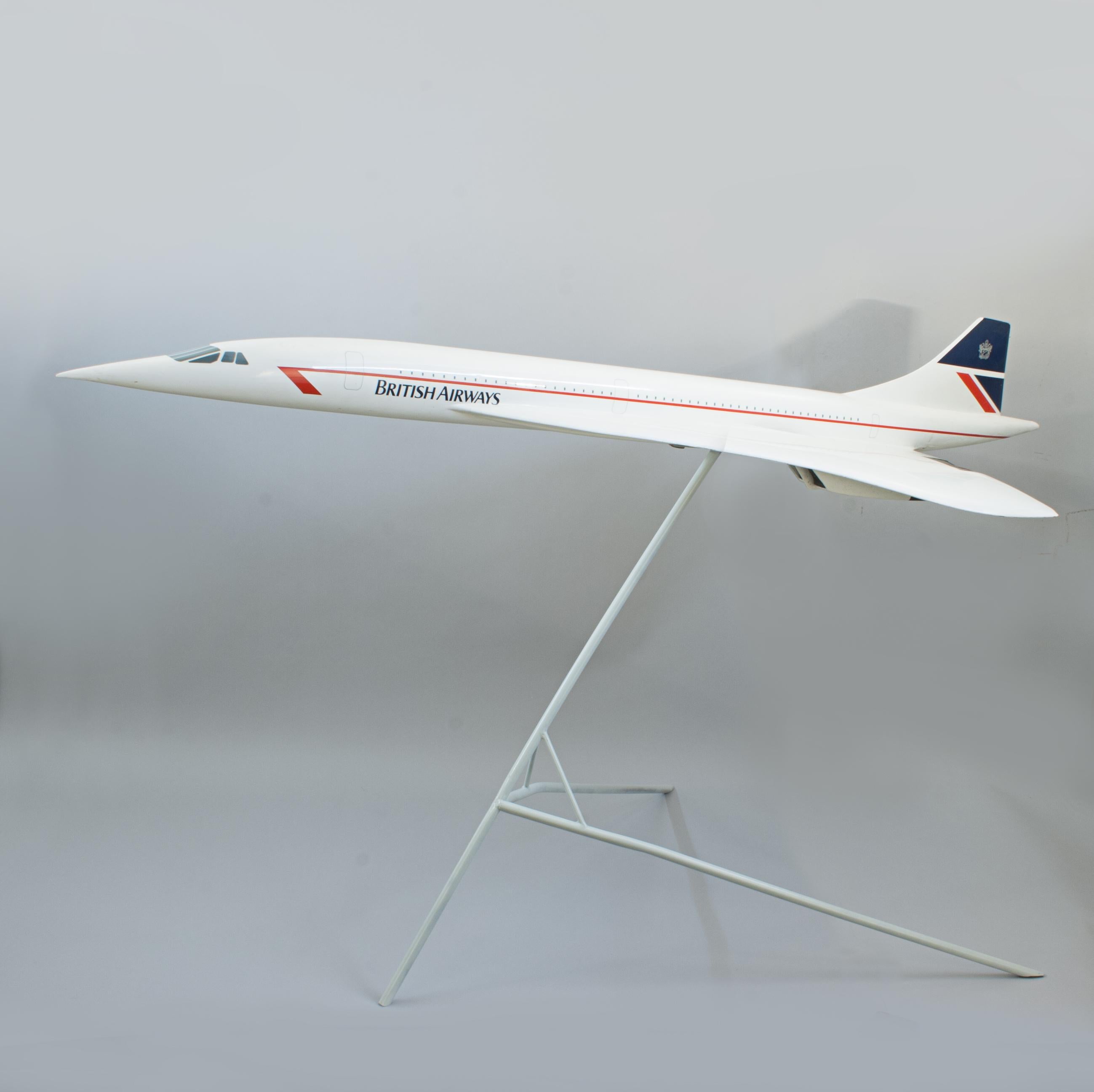 Concord, British Airways Aeroplane Model For Sale 4