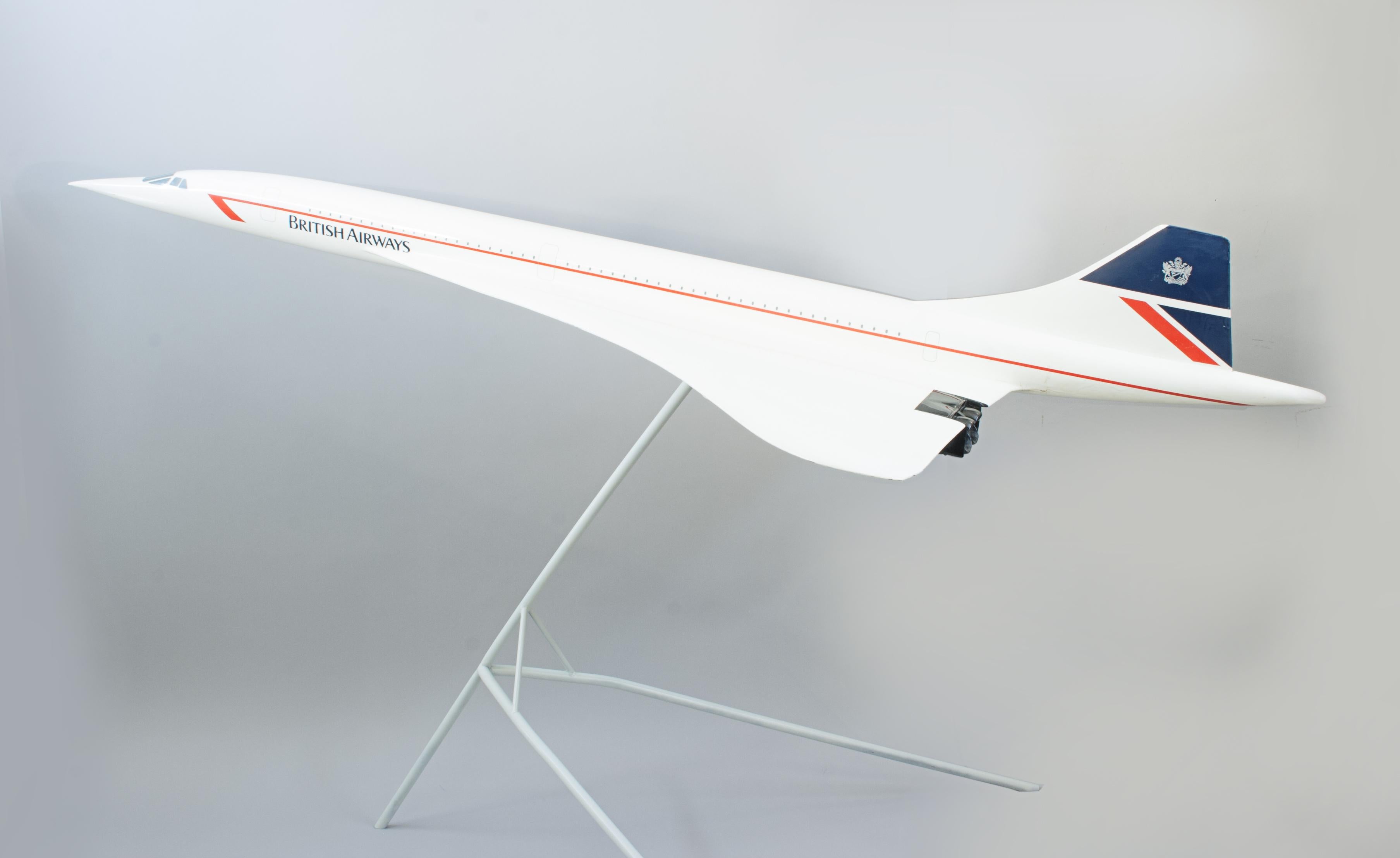 Concord, British Airways Aeroplane Model For Sale 5