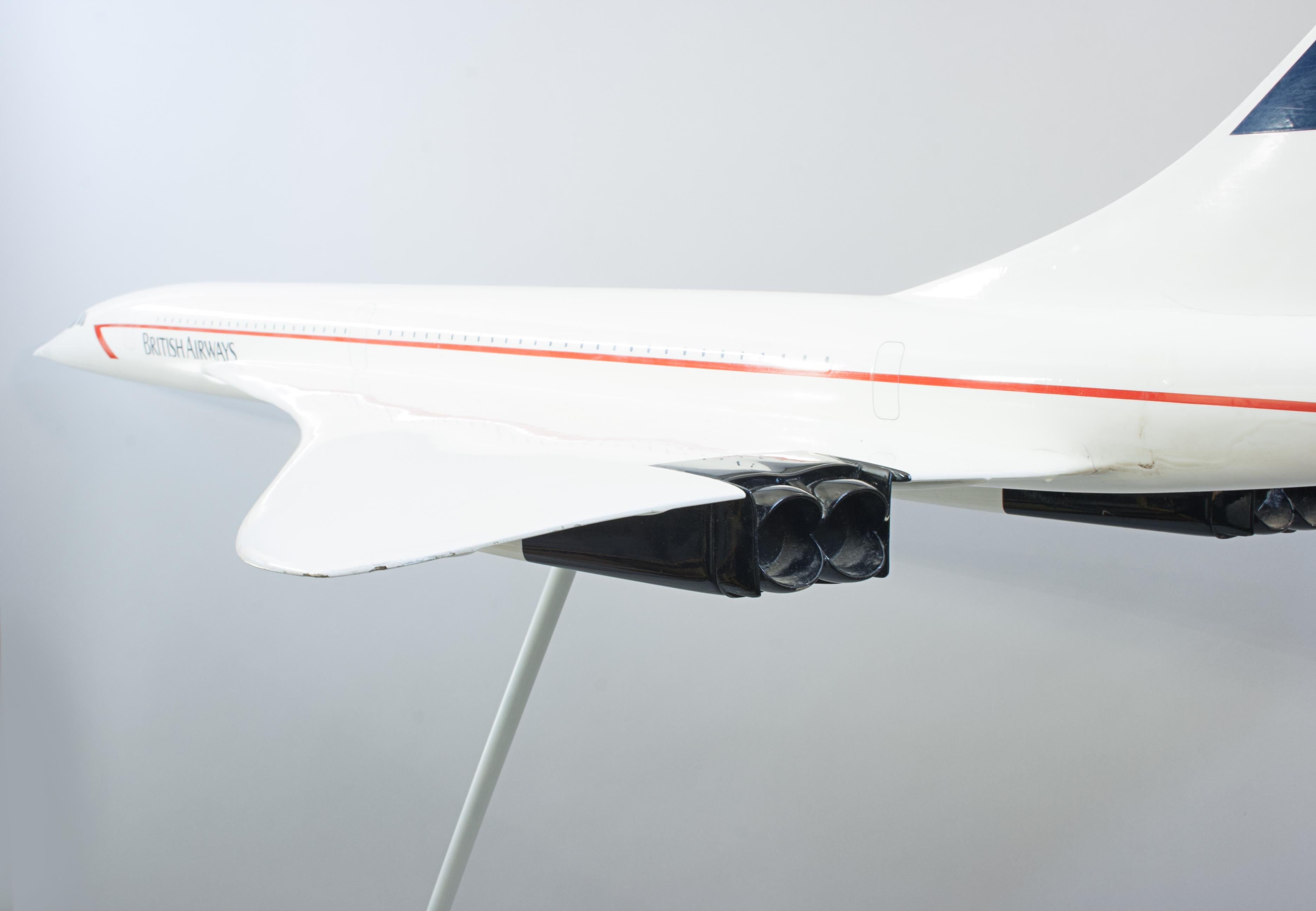 Concord, British Airways Aeroplane Model For Sale 6
