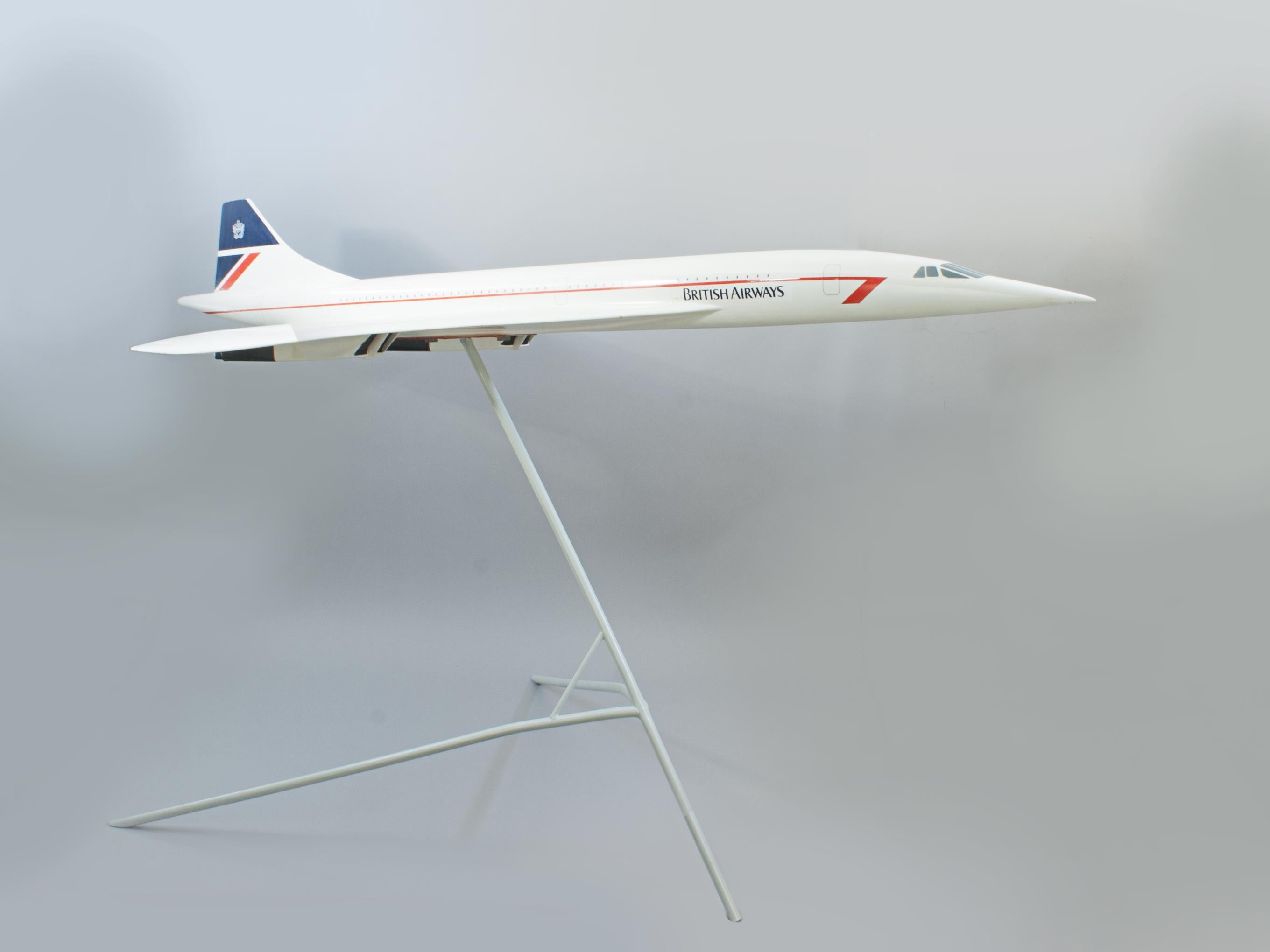 Concord, British Airways Aeroplane Model For Sale 8
