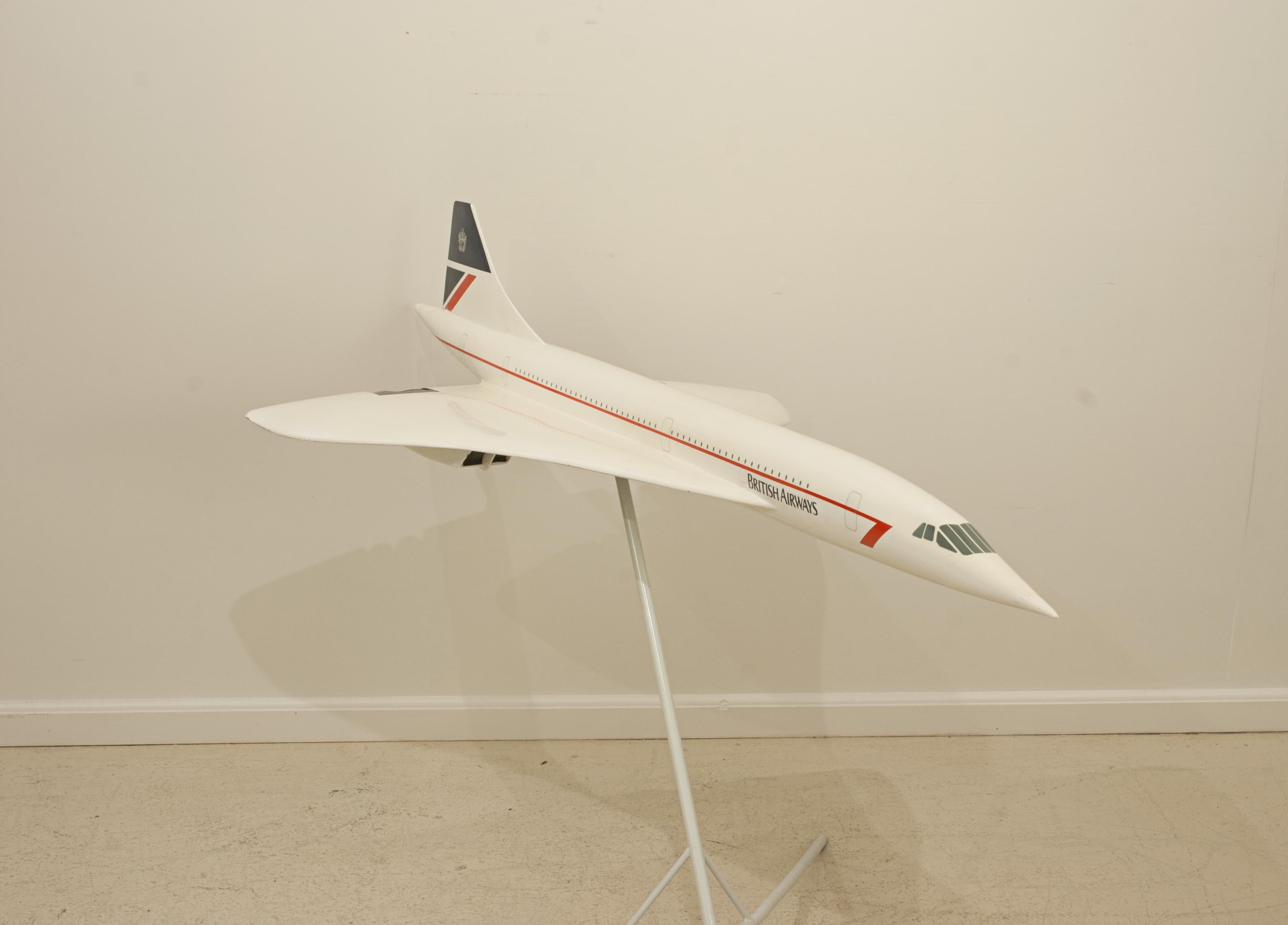 Concord, British Airways Aeroplane Model For Sale 10