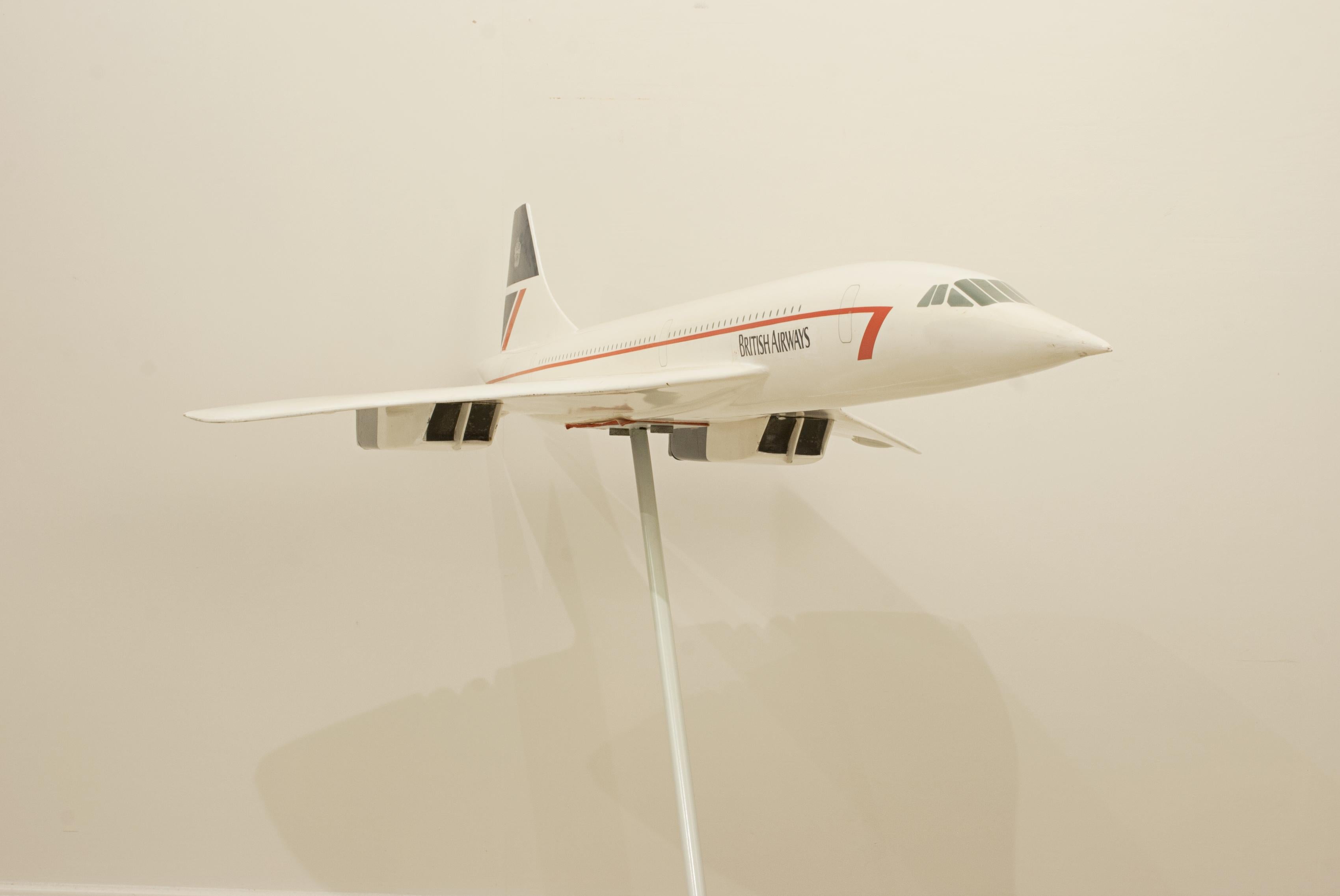 Concord, British Airways Aeroplane Model For Sale 13