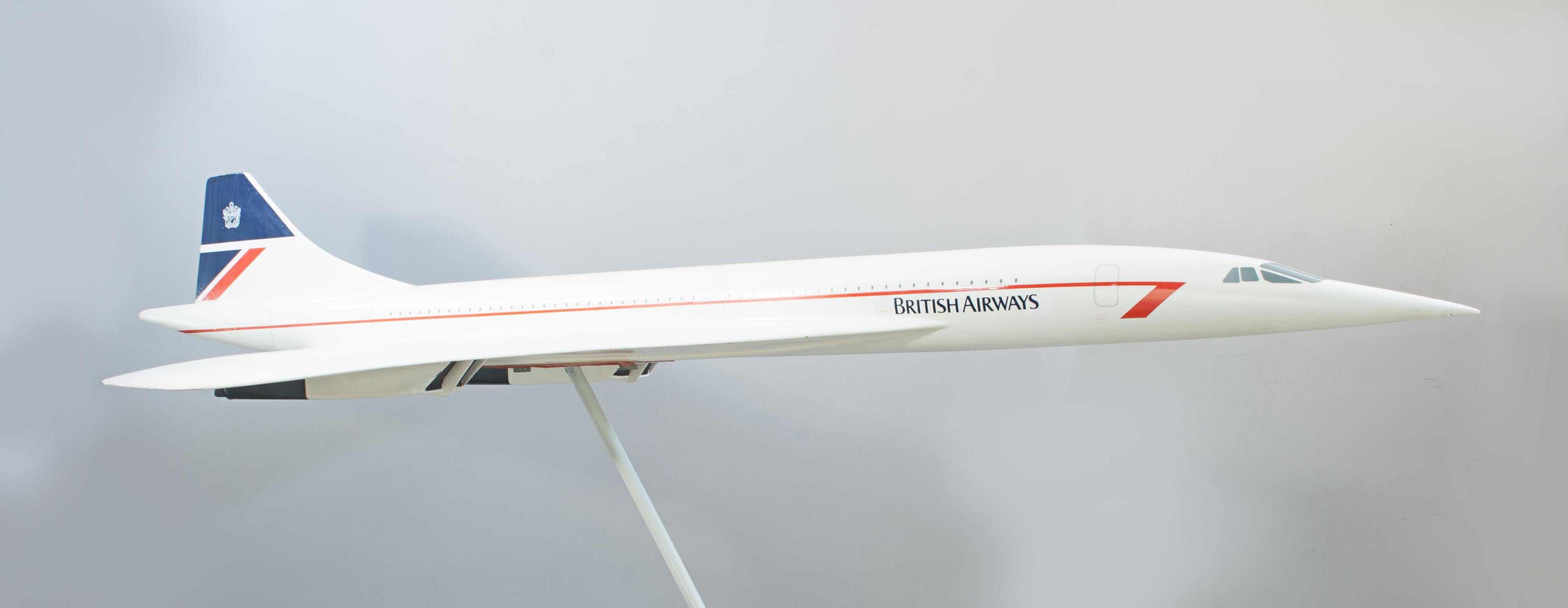 Britannique Concord, maquette d'avion de British Airways en vente