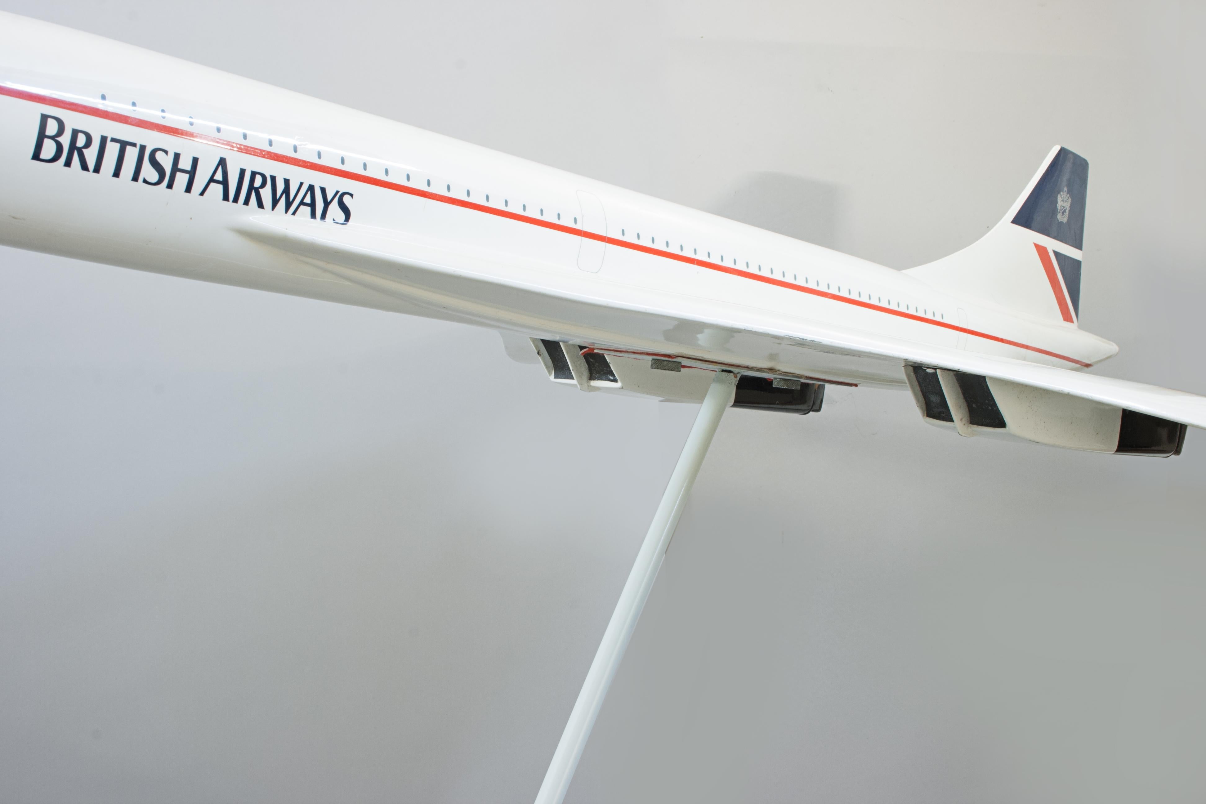 Concord, British Airways Aeroplane Model For Sale 1