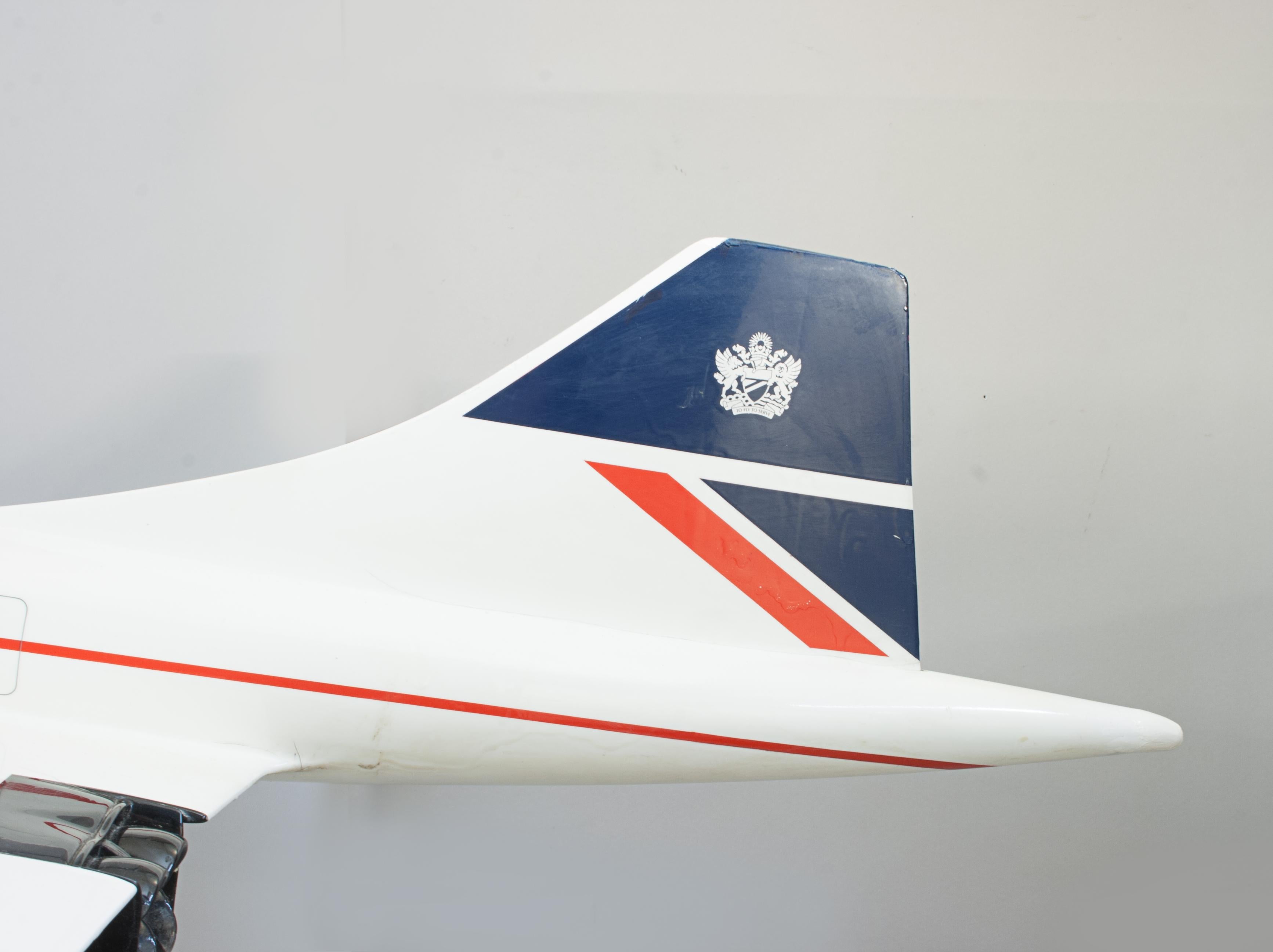 Concord, British Airways Aeroplane Model For Sale 2