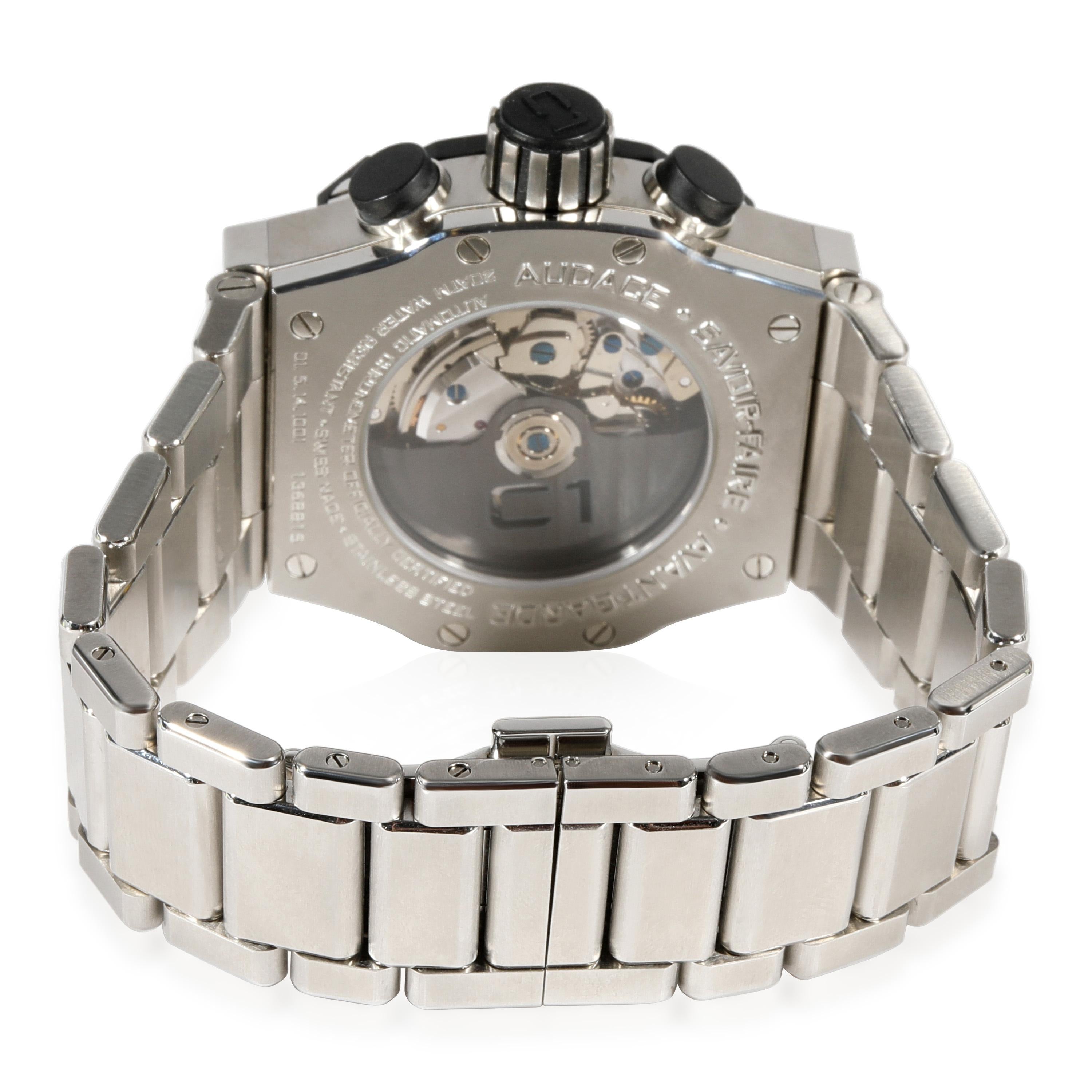 Concord C1 Chronograph 0320003 Men's Watch in  Stainless Steel

SKU: 115662

PRIMARY DETAILS
Brand: Concord
Model: C1 Chronograph
Country of Origin: Switzerland
Movement Type: Mechanical: Automatic/Kinetic
Year of Manufacture: 2010-2019
Condition: