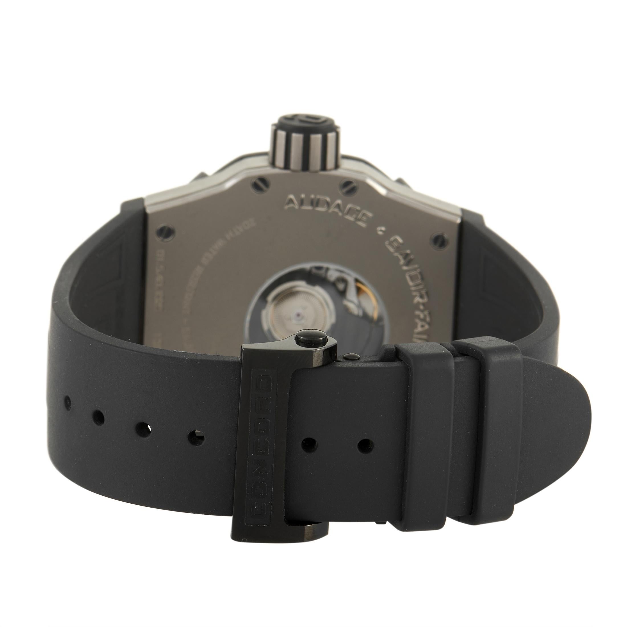 Men's Concord C1 Retrograde Titanium Watch 01.5.40.1020