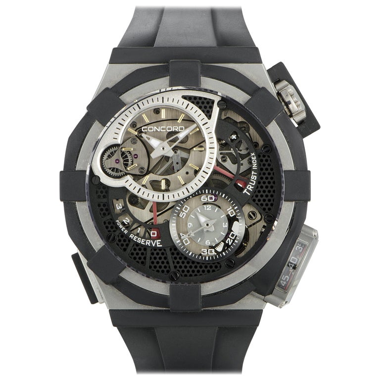 Concord C1 Tourbillon Chronograph Gravity Watch 03.6.40.1036 at 1stDibs