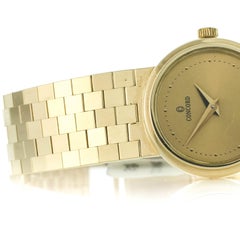 Concord C100 14 Karat Yellow Gold Quartz Ladies Watch 22262256