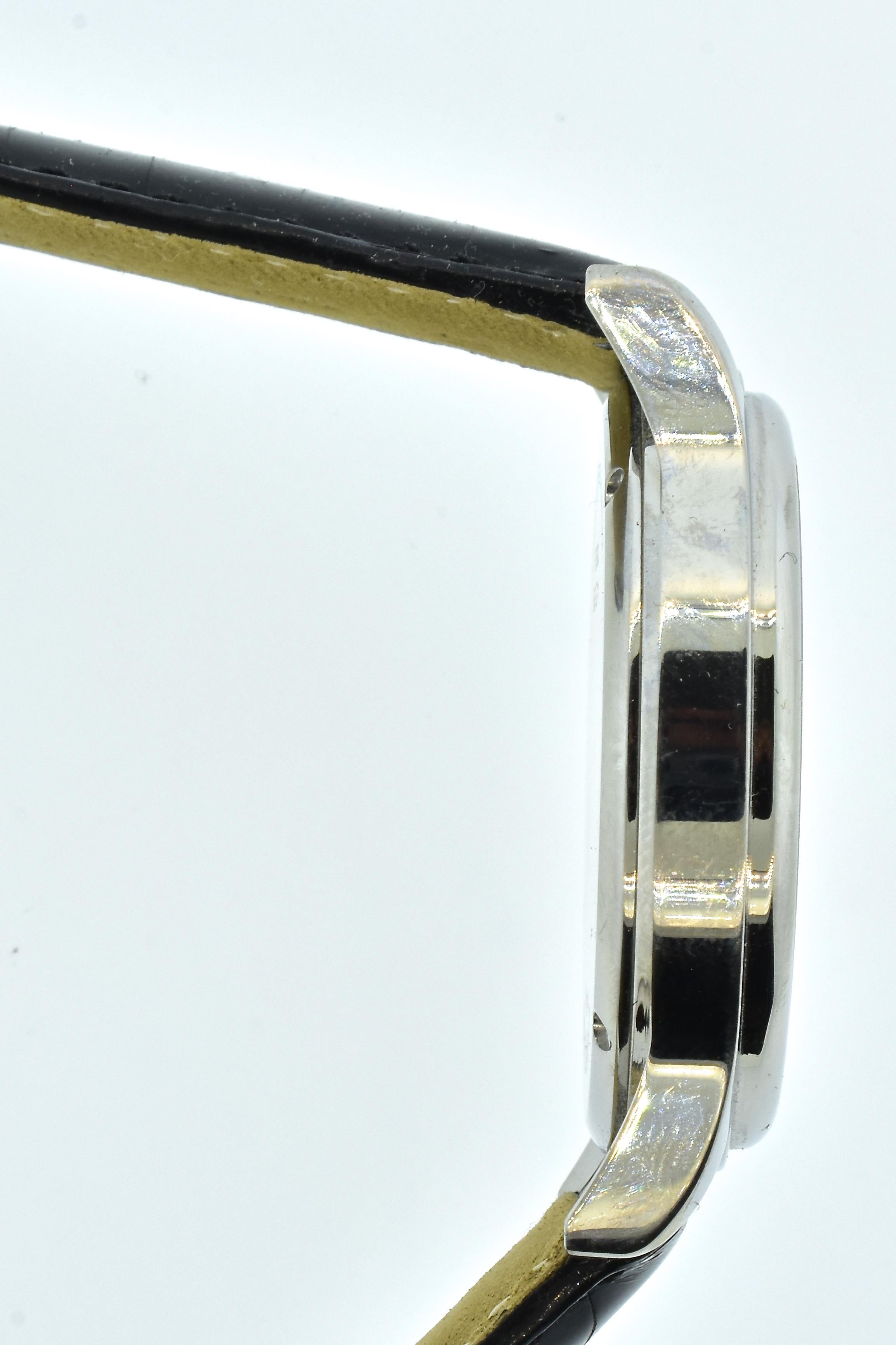 Concord Chronograph Edelstahl-Armbanduhr im Zustand „Hervorragend“ in Aspen, CO