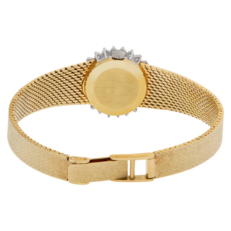 Women's Concord Classic Watch in 14k Yellow Gold with Approximately 0.70 Carats in For Sale