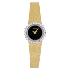 Vintage Concord Classic Watch in 14k Yellow Gold with Approximately 0.70 Carats in