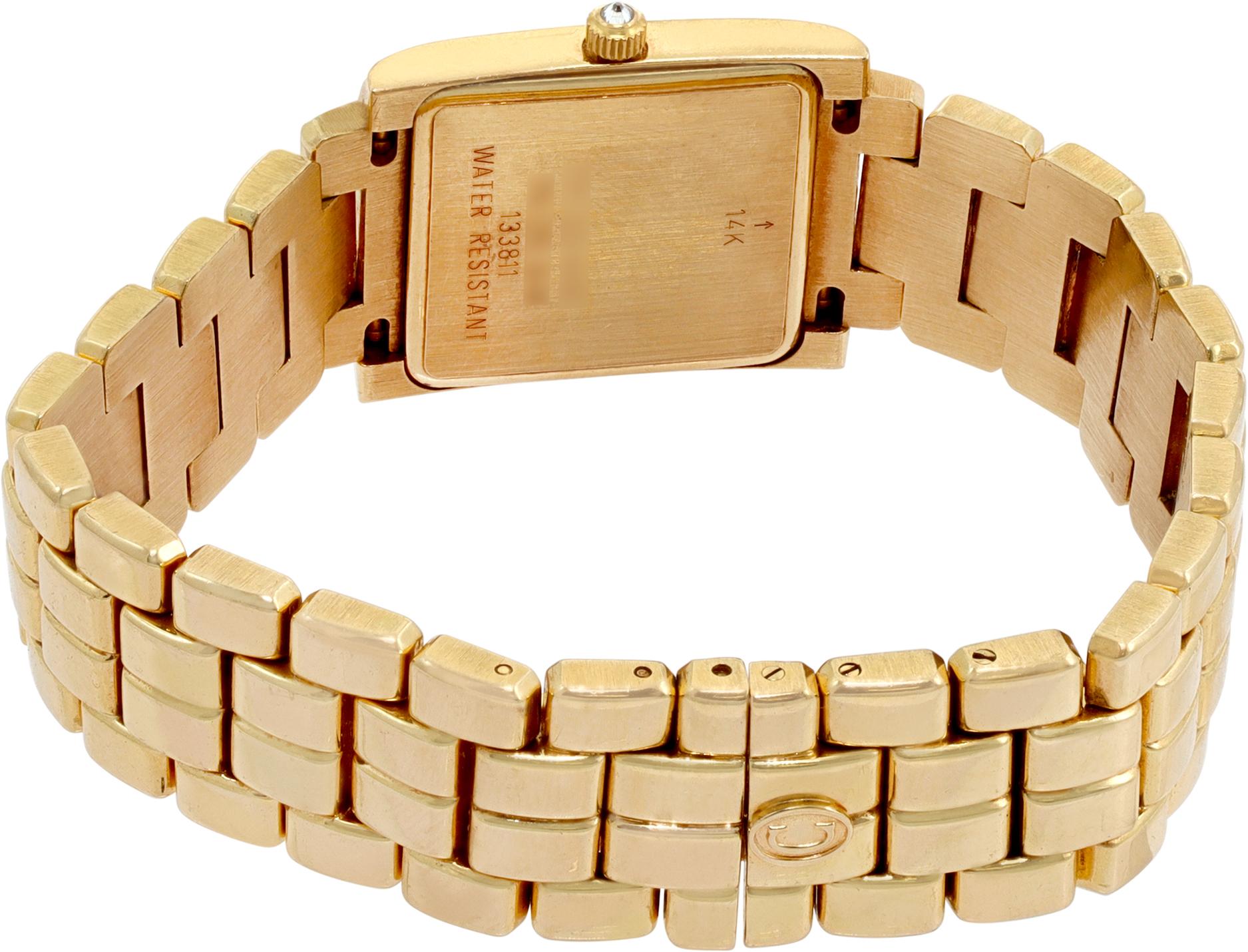 Women's Concord Classic Yellow Gold Quartz Ladies Wristwatch Ref w641553