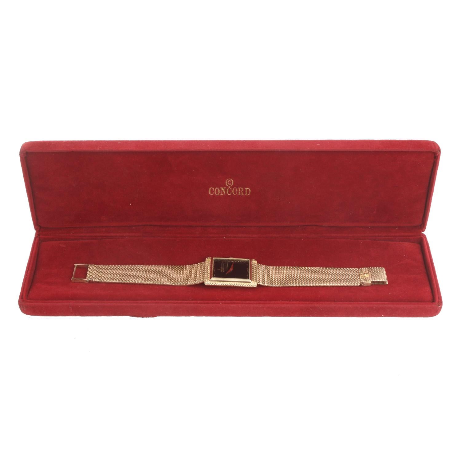 Concord Classique 14k Yellow Gold Watch In Excellent Condition In Dallas, TX
