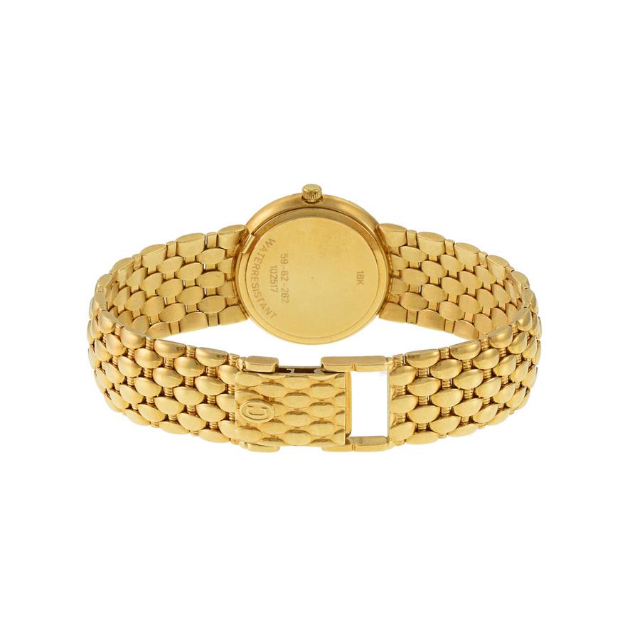 Concord Cocktail Watch 18K Yellow Gold with Diamonds For Sale 2