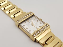 Concord Crystale 18K Yellow Gold Diamond Bezel Watch