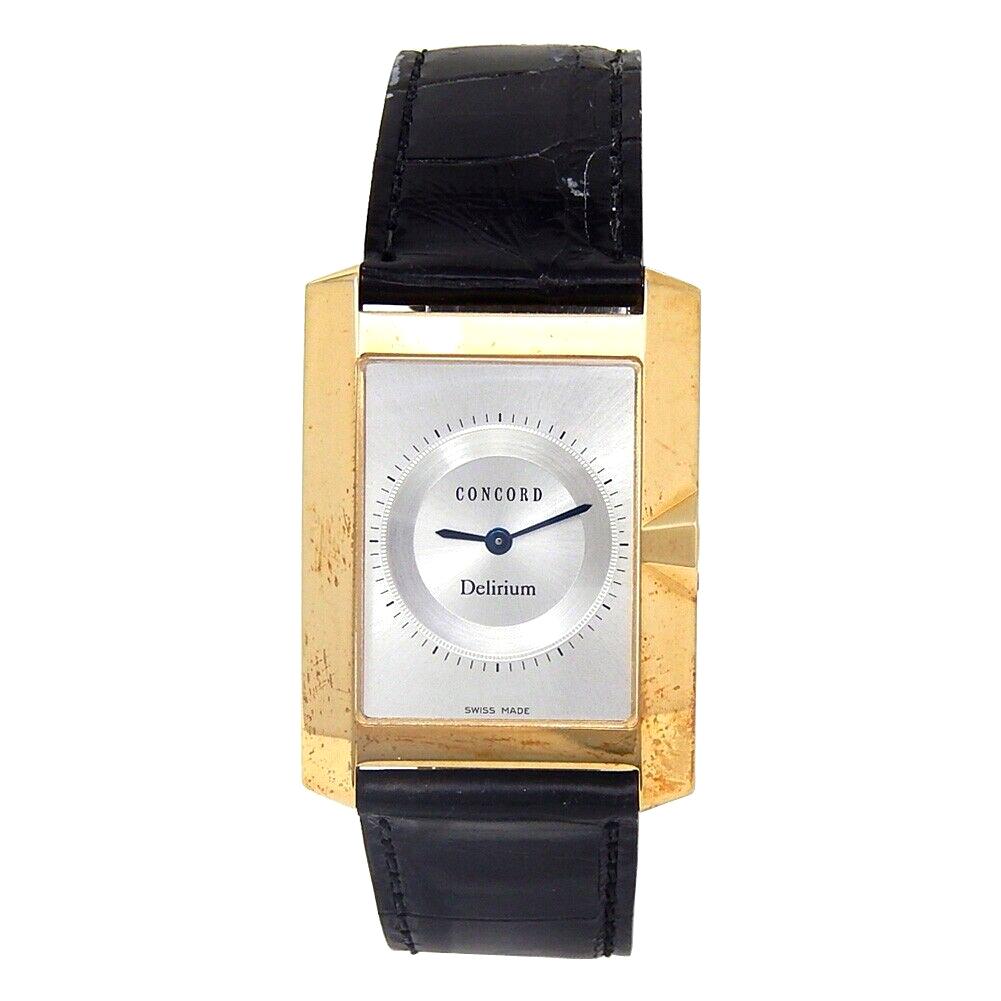 Concord Delirium 18 Karat Yellow Gold Quartz Men's Watch 50.C6.1460.1 For Sale