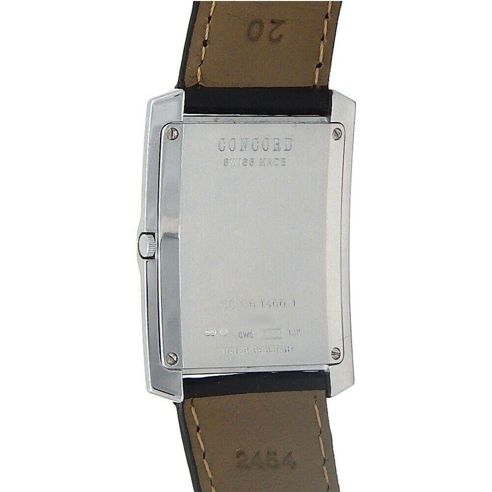 Concord Delirium 18 Karat White Gold Quartz Men's Watch 60.C6.1460.1 For Sale 2
