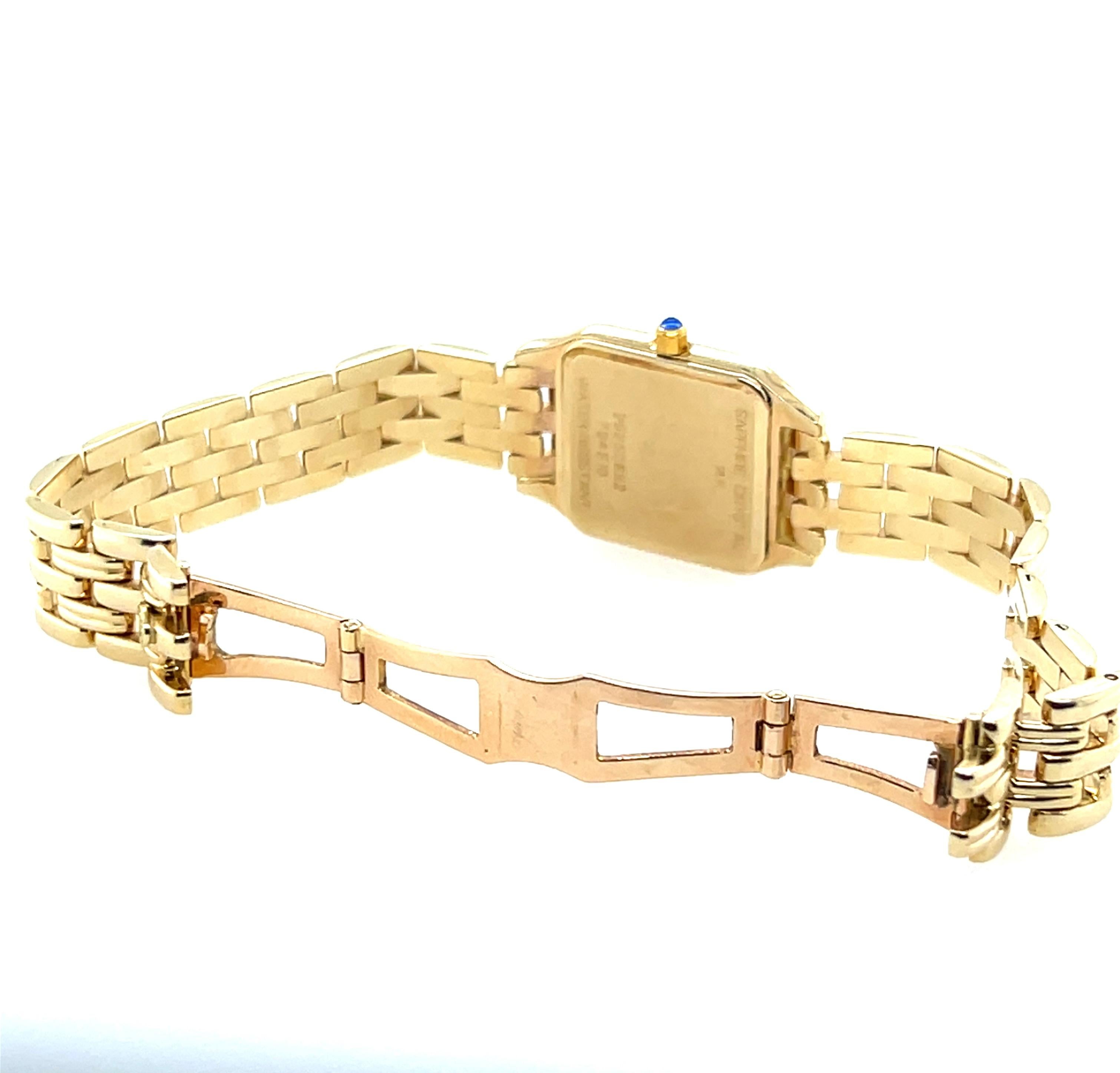 Concord Diamond 14k Yellow Gold and Sapphire Crystal Faced Wrist Watch 13