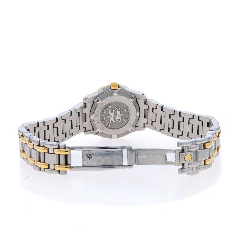 Montre-bracelet Concord pour femme 16-36-275 en acier inoxydable et or 18 carats avec quartz 1YrWnty 1