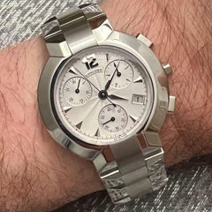 Concord Estate La Scala Chronograph Watch Stainless Steel 38 mm