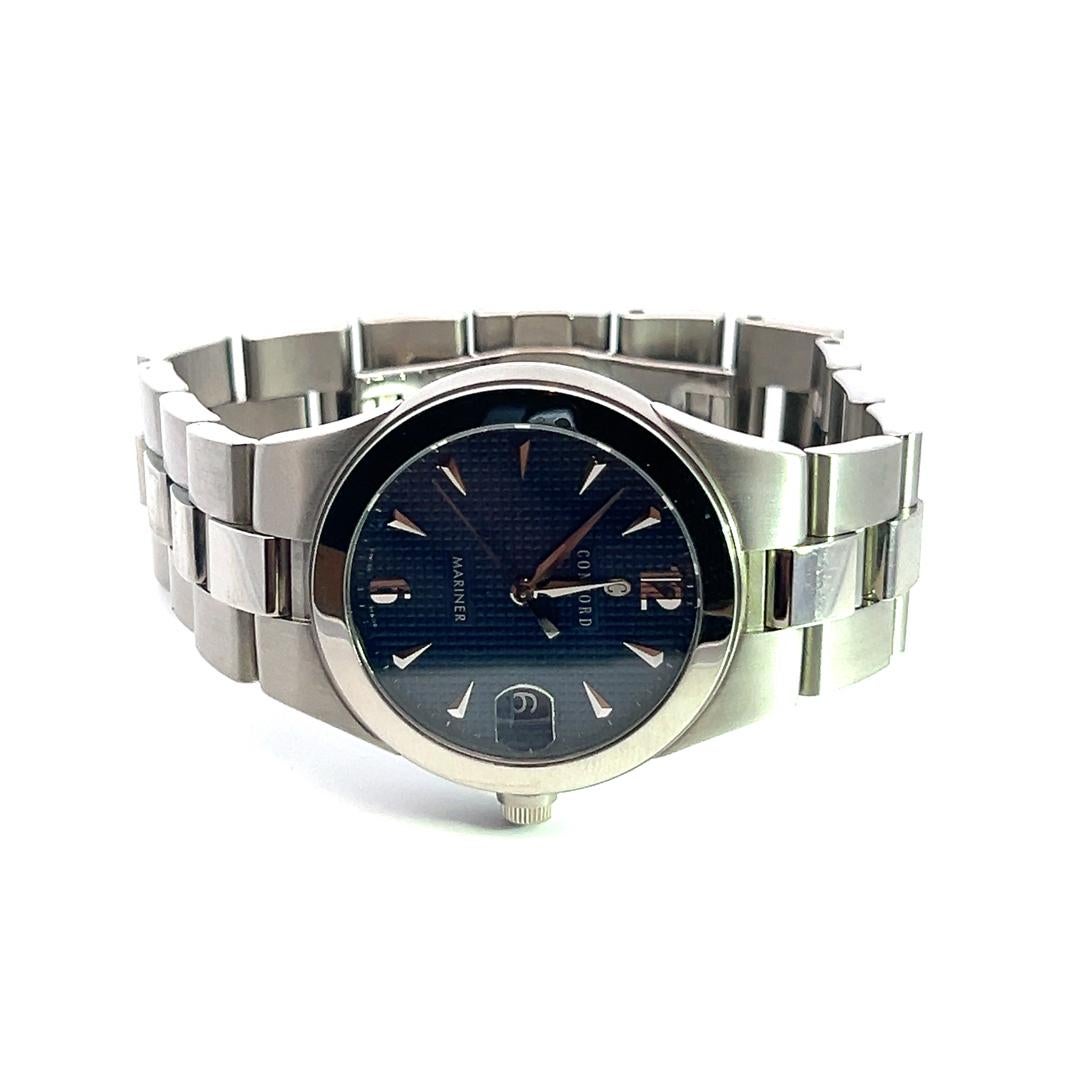 Men's Concord Estate Mariner Sapphire Crystal Watch 7