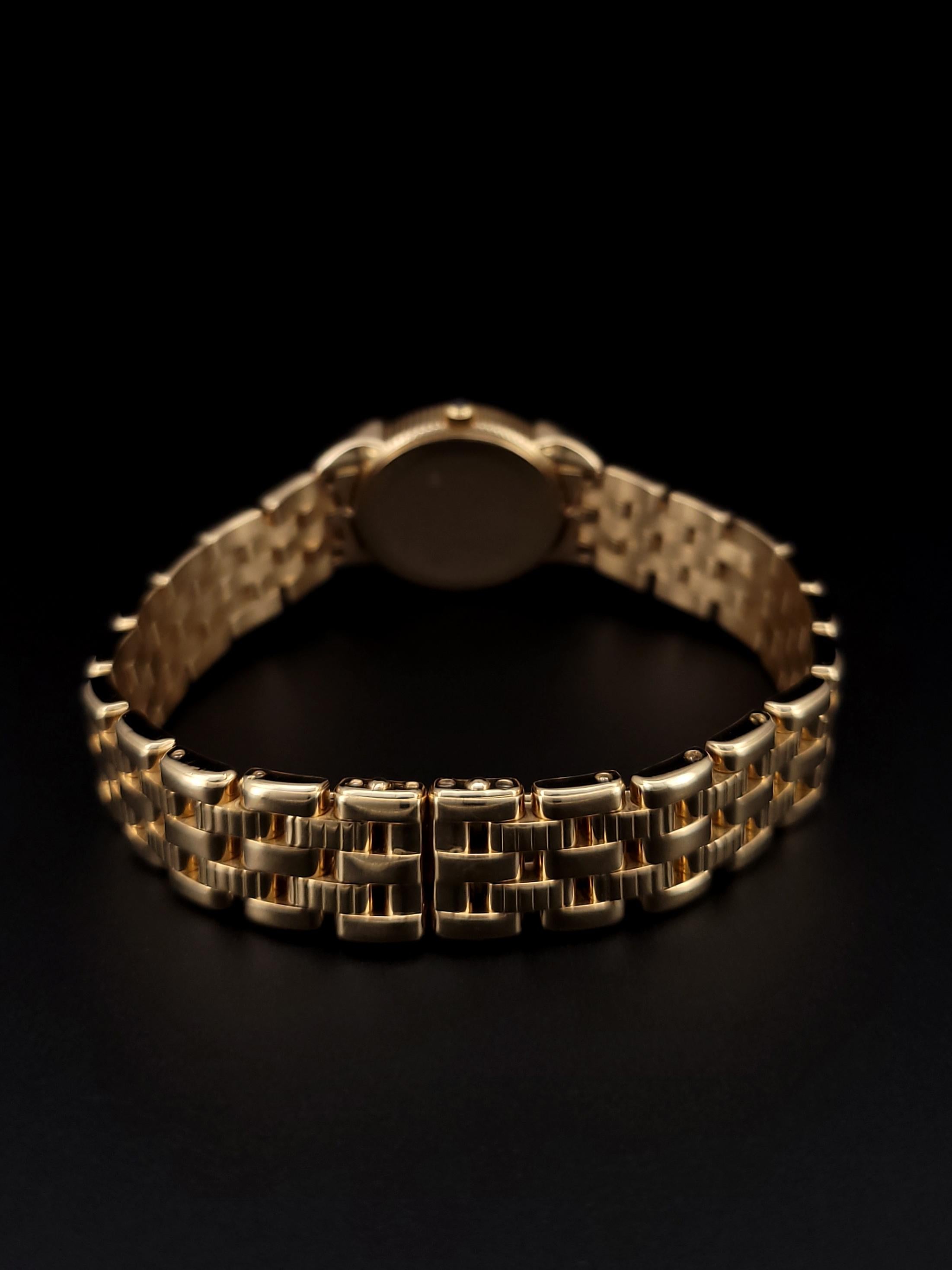 Concord Impresario Uhr aus 18 Karat Gold mit Diamanten im Zustand „Hervorragend“ im Angebot in New York, NY