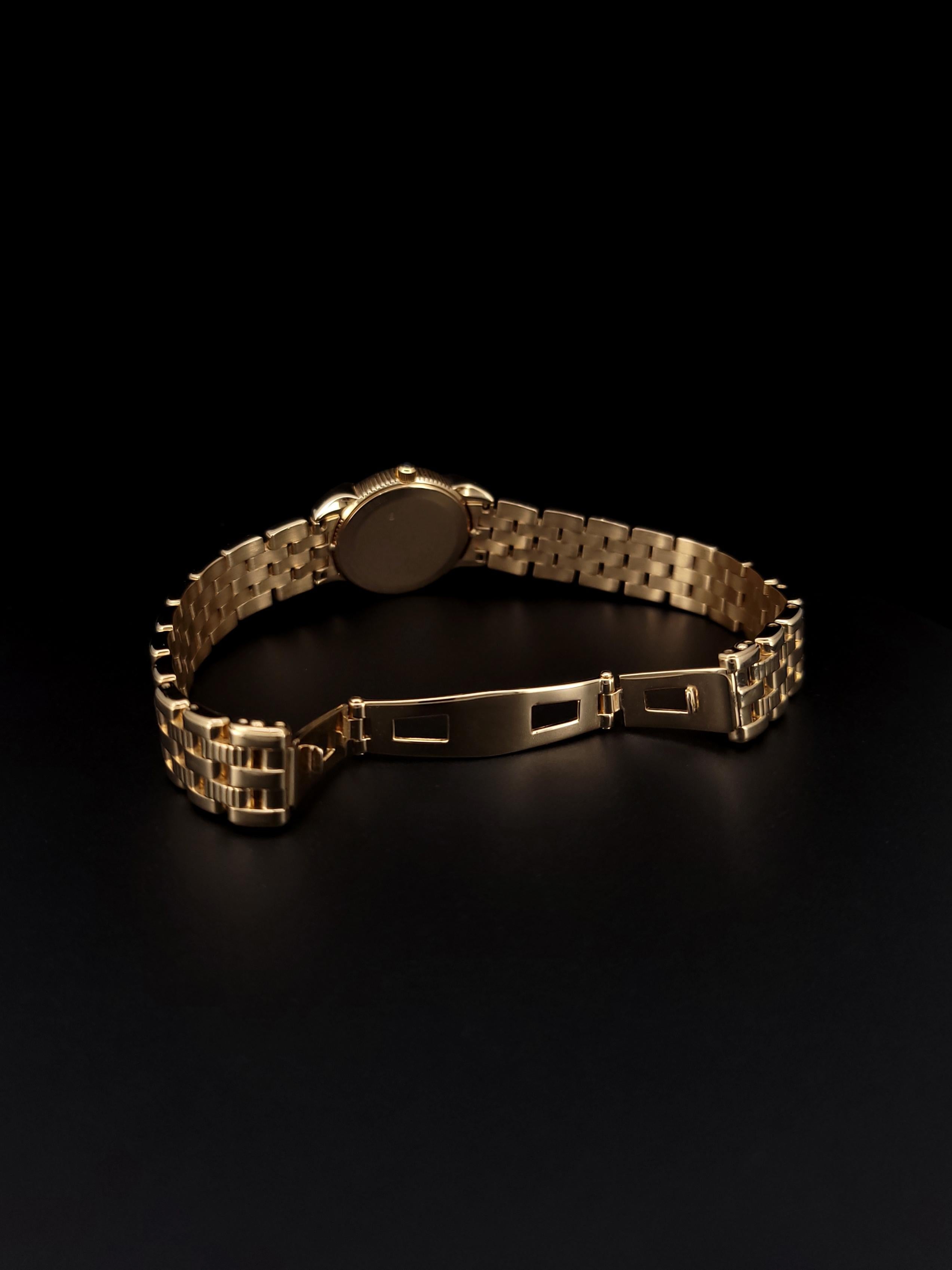 Concord Impresario Uhr aus 18 Karat Gold mit Diamanten im Angebot 1