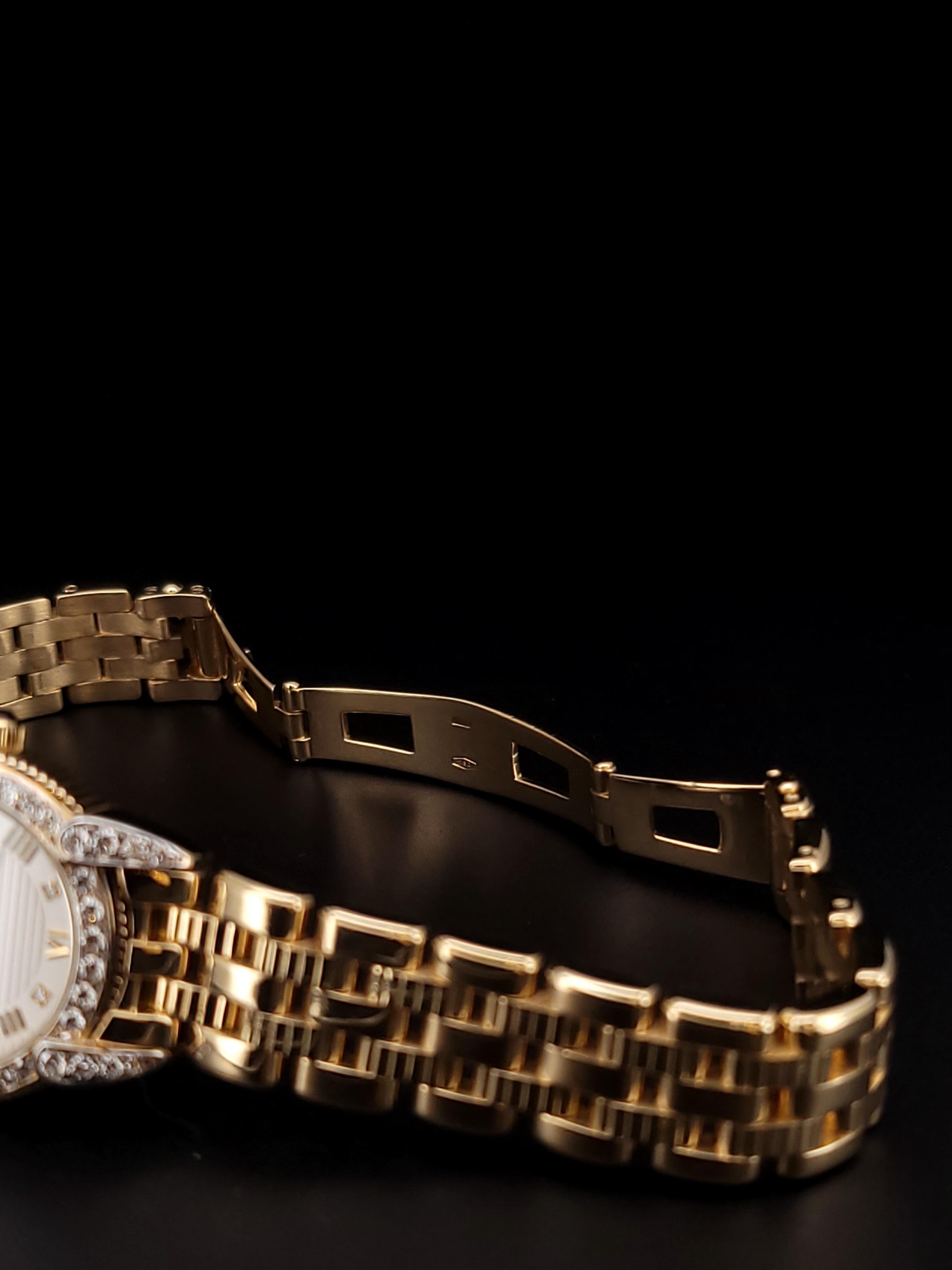 Concord Impresario Uhr aus 18 Karat Gold mit Diamanten im Angebot 3