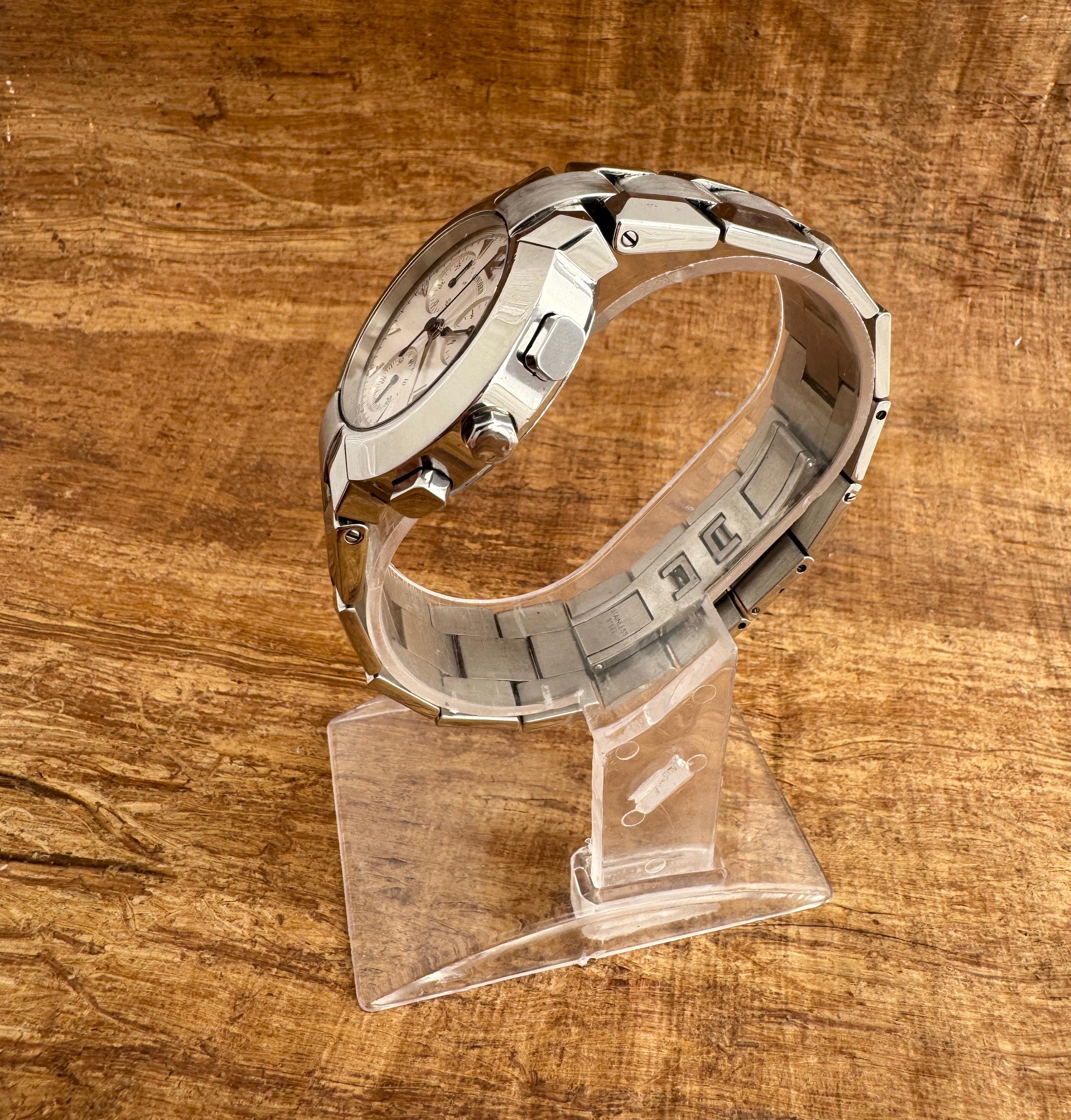 Concord La Scala CHRONOGRAPH Stainless Steel Watch For Sale 3