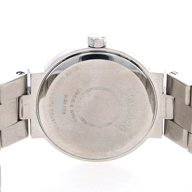 Concord La Scala Ladies Wristwatch 14.G4.1843.S - Stainless Quartz Blue 1Yr Wnty For Sale 2