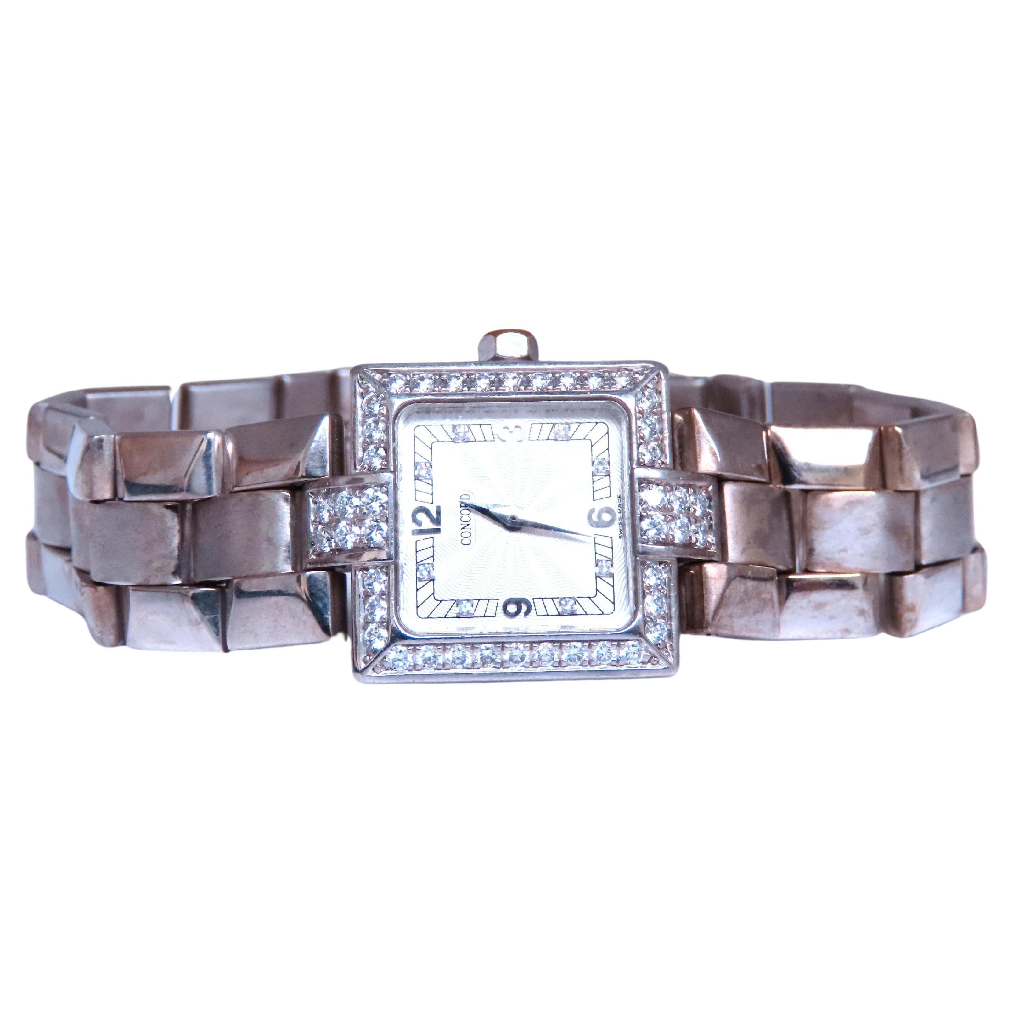 Concord LaScalla Diamantuhr aus 18 Karat Gold 12525 mit Diamanten im Angebot