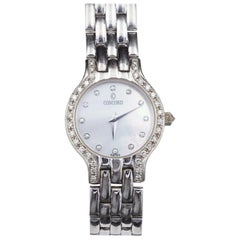 Concord Le Palais Mother of Pearl and Diamond Watch