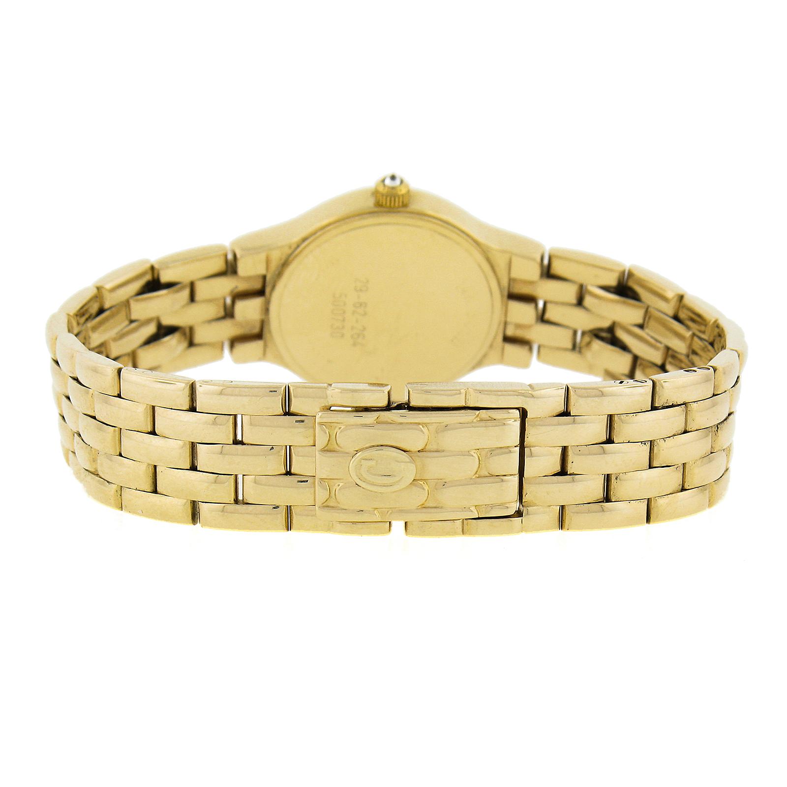 Concord Les Palais Ref 29-62-264 14k Gold & Diamanten Damen Handgelenk Uhr Armband 1