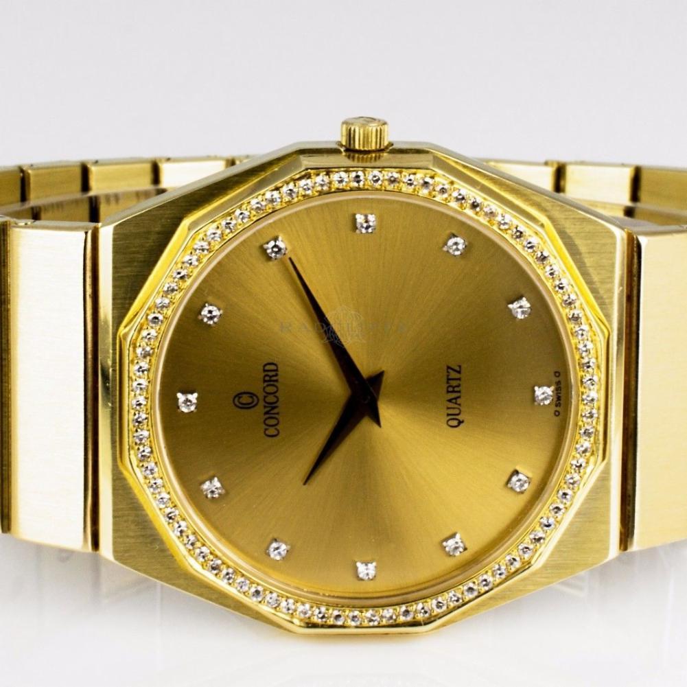 Concord Mariner Reference #:Unknown. Women's  yellow gold, Concord, Mariner  Unknown, swiss quartz. Verified and Certified by WatchFacts. 1 year warranty offered by WatchFacts.
