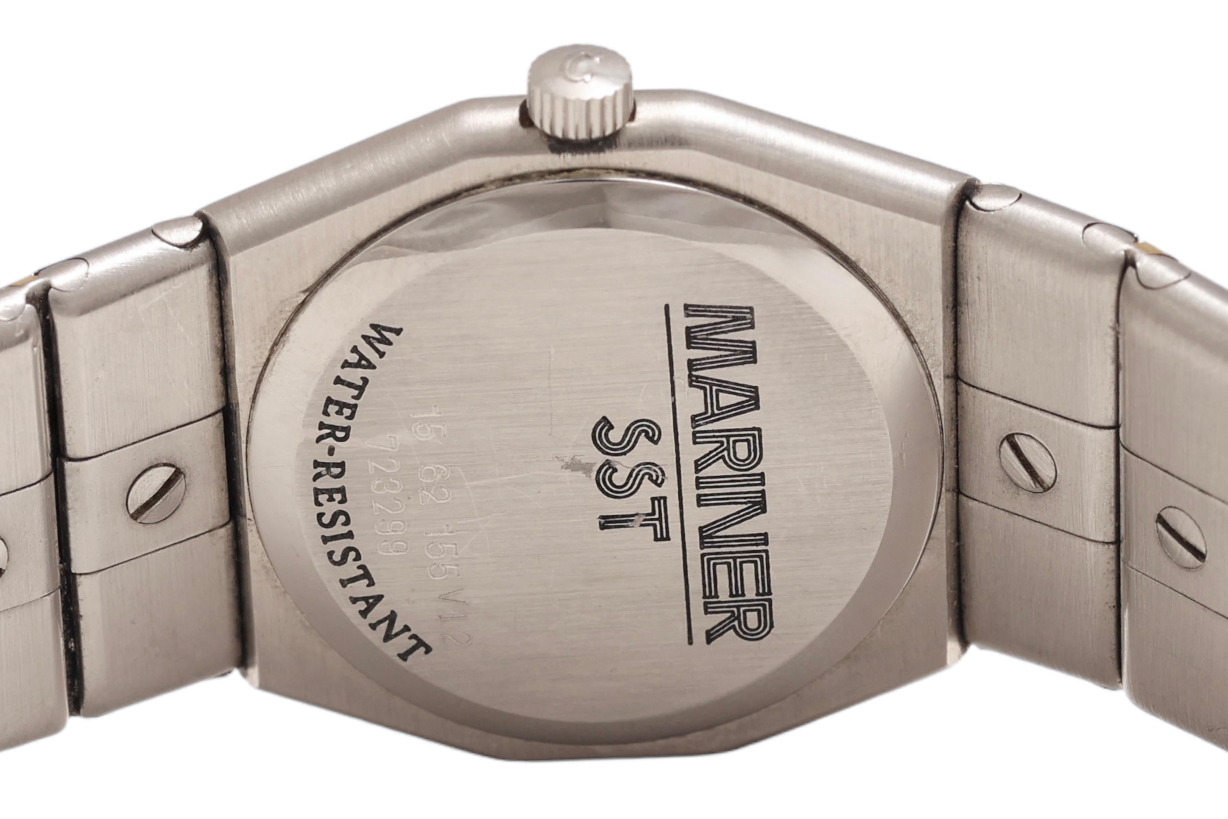 Concord Mariner Quartz Wristwatch, Steel & Gold, Diameter 23 mm For Sale 5