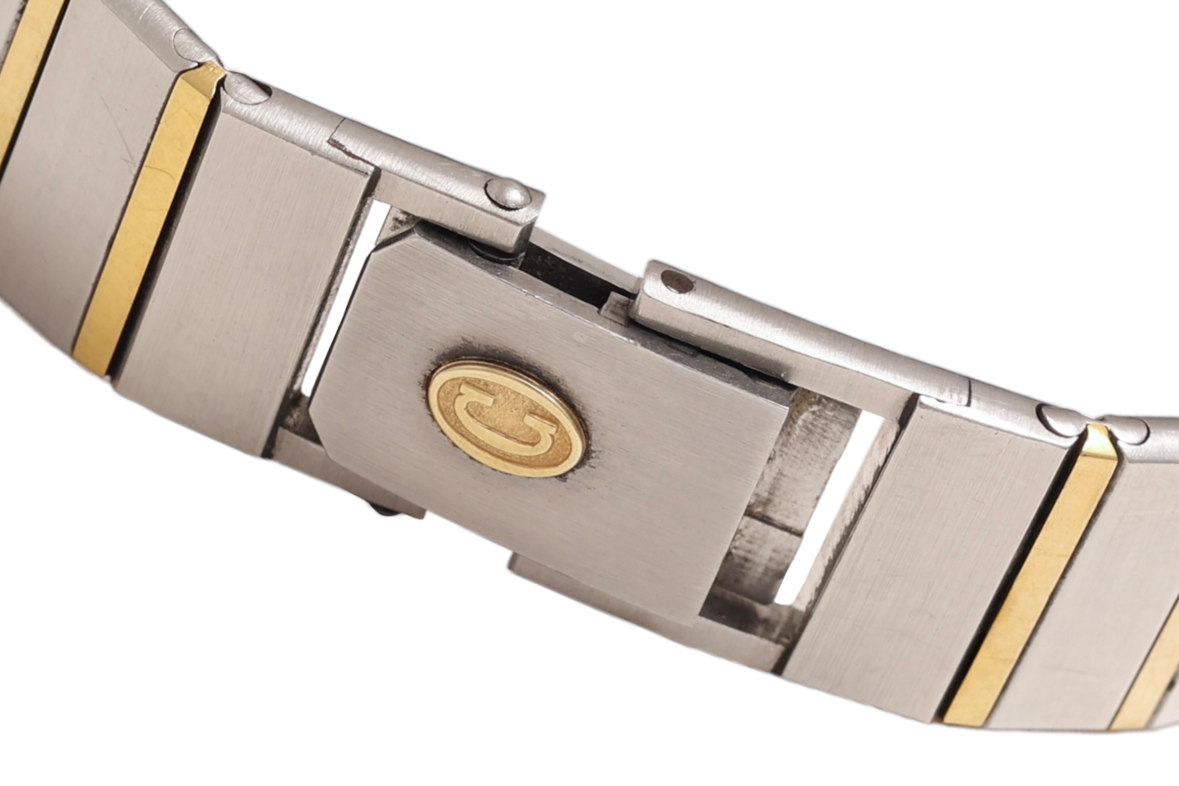 Concord Mariner Quartz Wristwatch, Steel & Gold, Diameter 23 mm For Sale 6