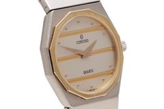 Concord Mariner Quartz Wristwatch, Steel & Gold, Diameter 23 mm