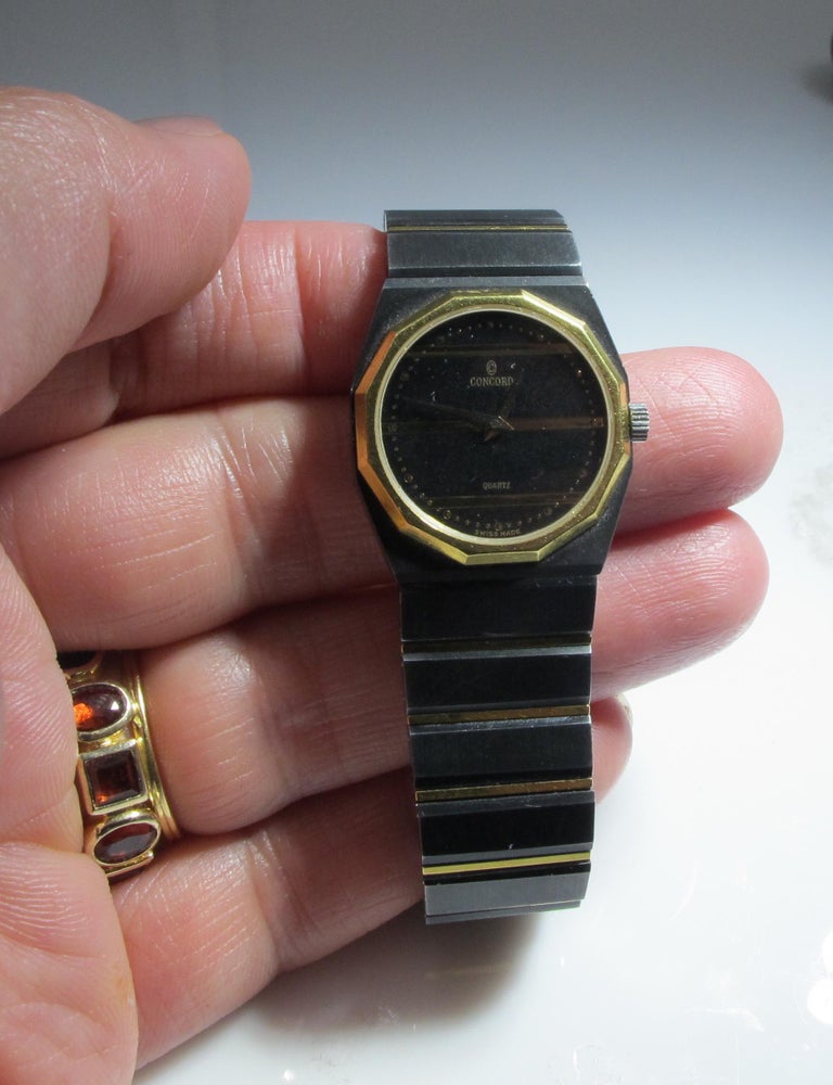 Concord Mariner SG Men's Two Tone Gold and Silver Swiss Made Luxury