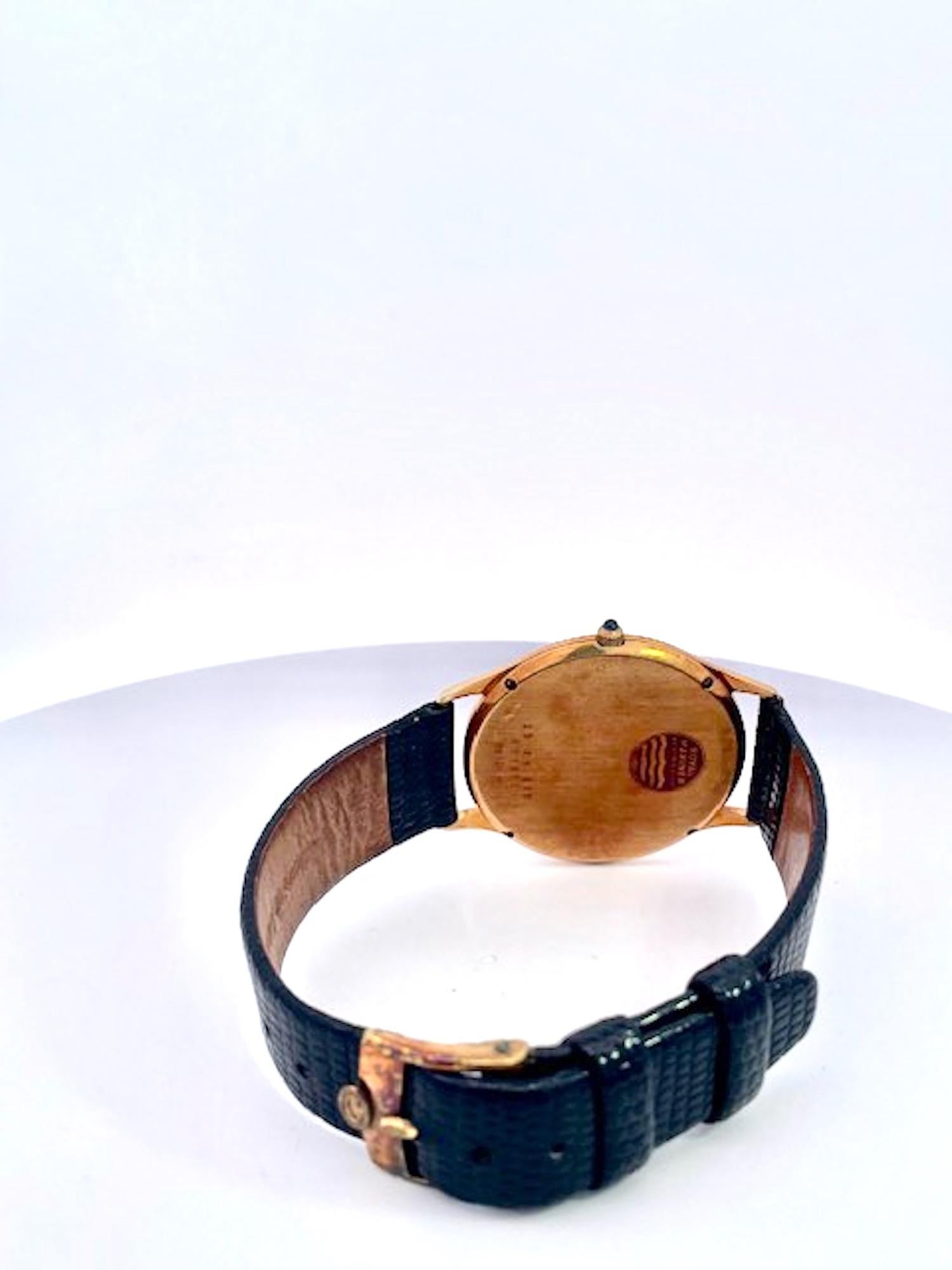 Concord Men's Quartz Watch 14K In Good Condition In North Hollywood, CA