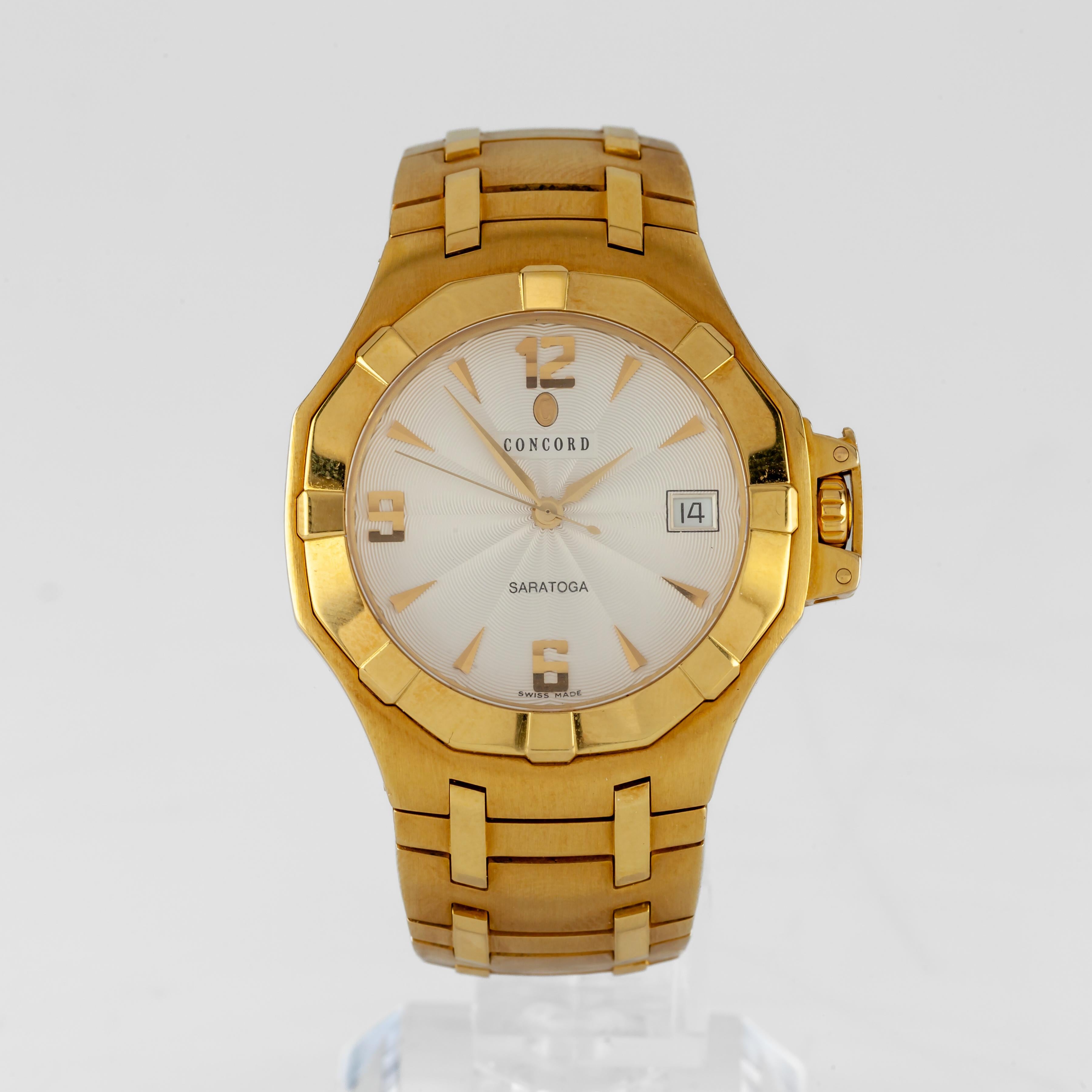 concord 18k gold watch