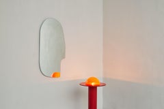 Irregular Mirror with Polished, Beveled Edge