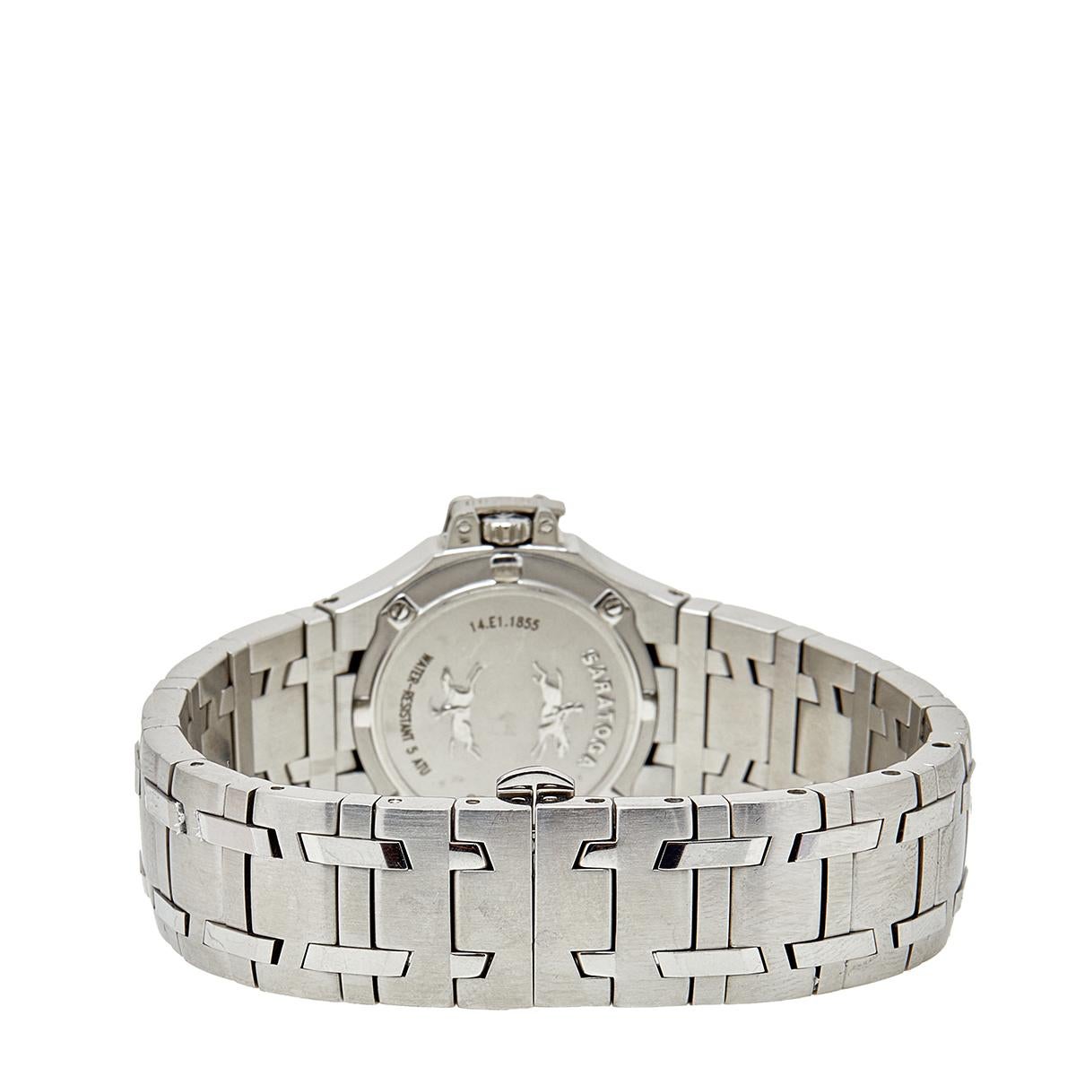  Montre-bracelet pour femme Concord 28 mm Saratoga 14,E1.1855 en nacre et diamants Pour femmes 
