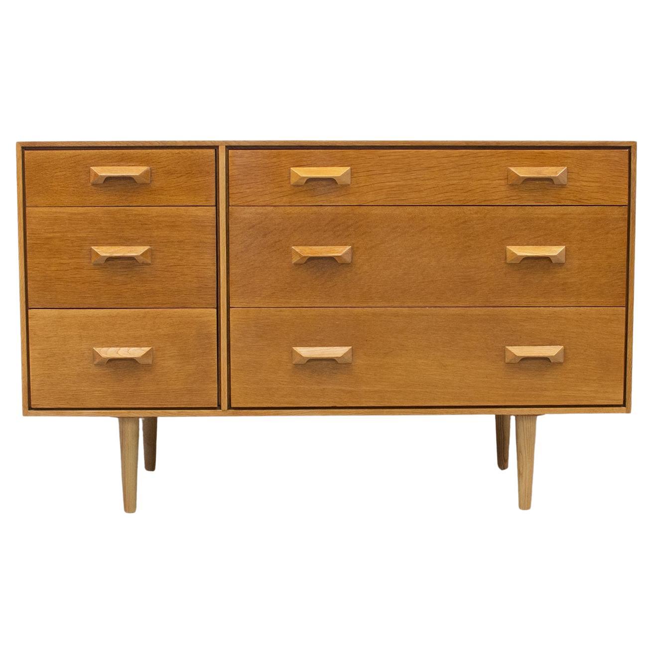 Concord Oak Chest of Drawers by Stag, 1960s